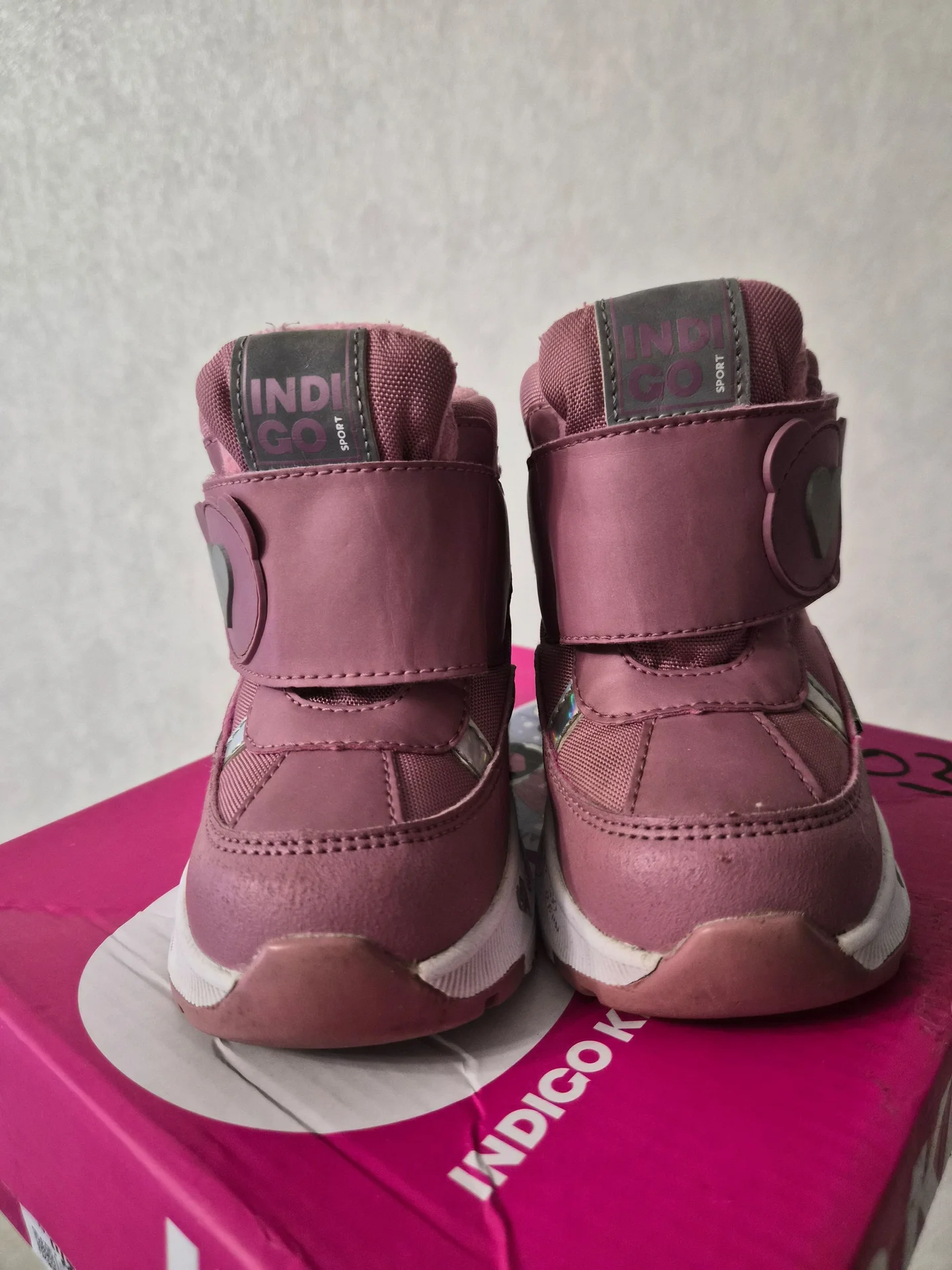 Зимние ботинки для девочки Indigo kids - миниатюра 4