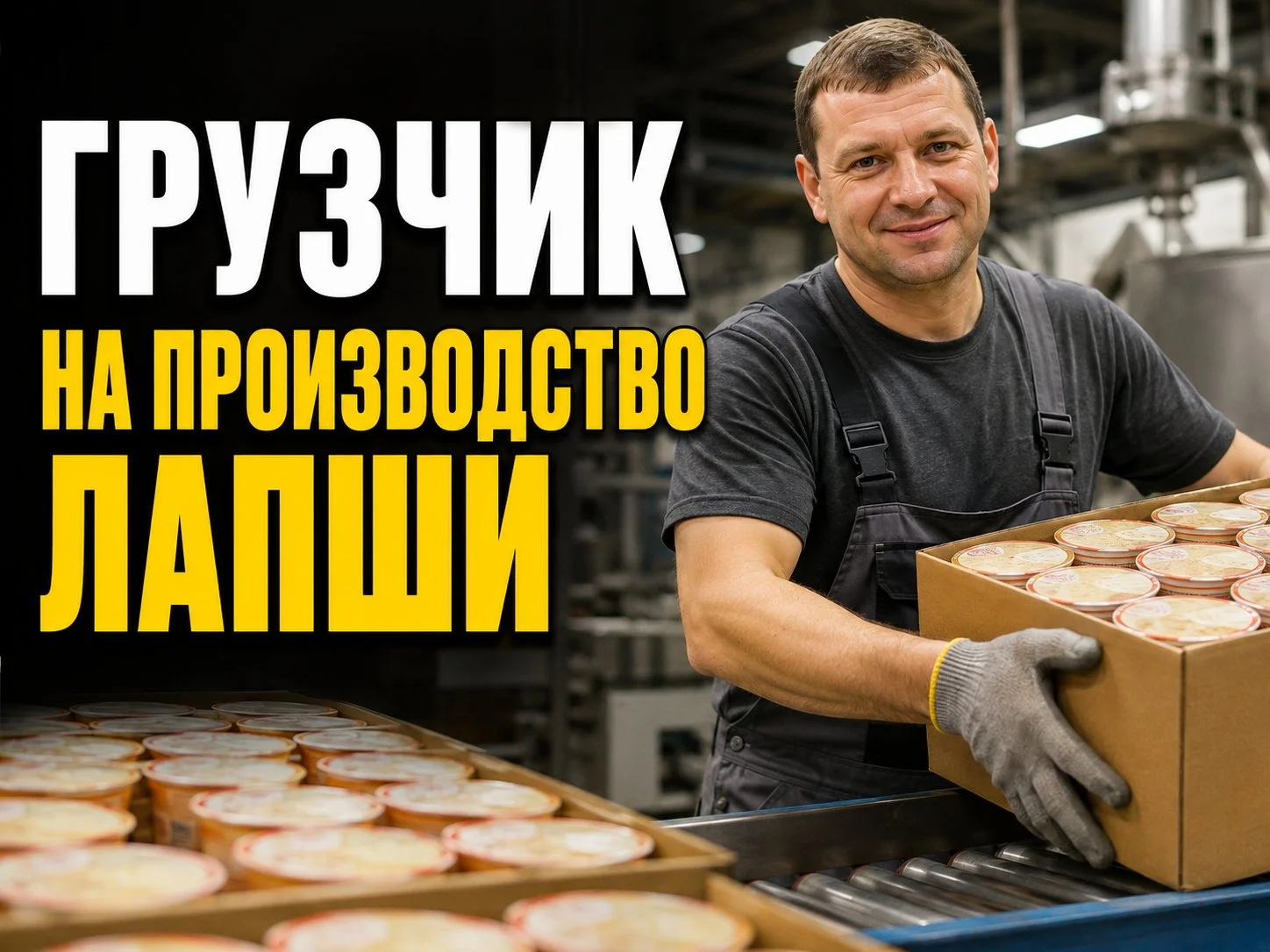 Грузчик на производство вахта - изображение 1