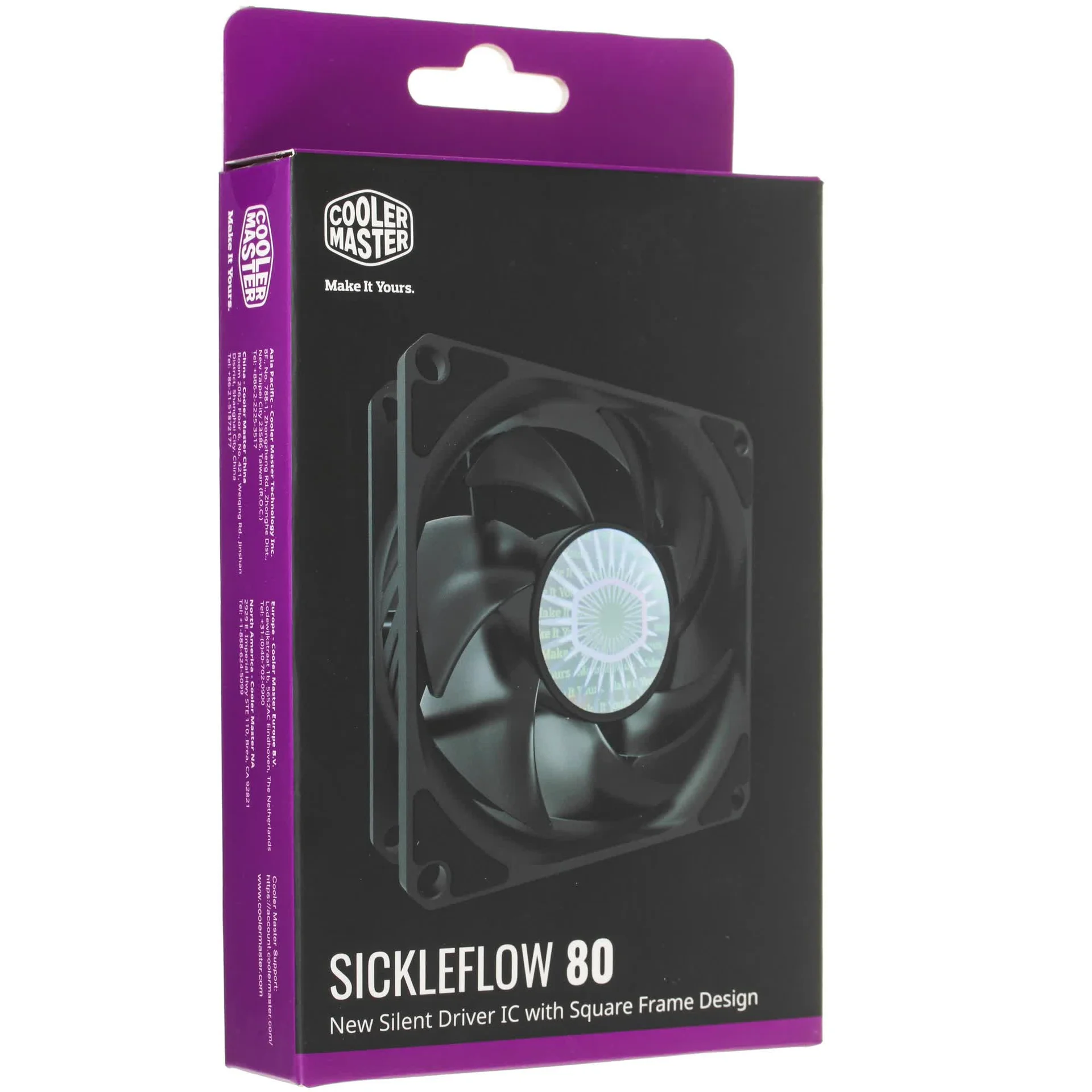 Вентилятор для корпуса Cooler Master SickleFlow 80 - миниатюра 2