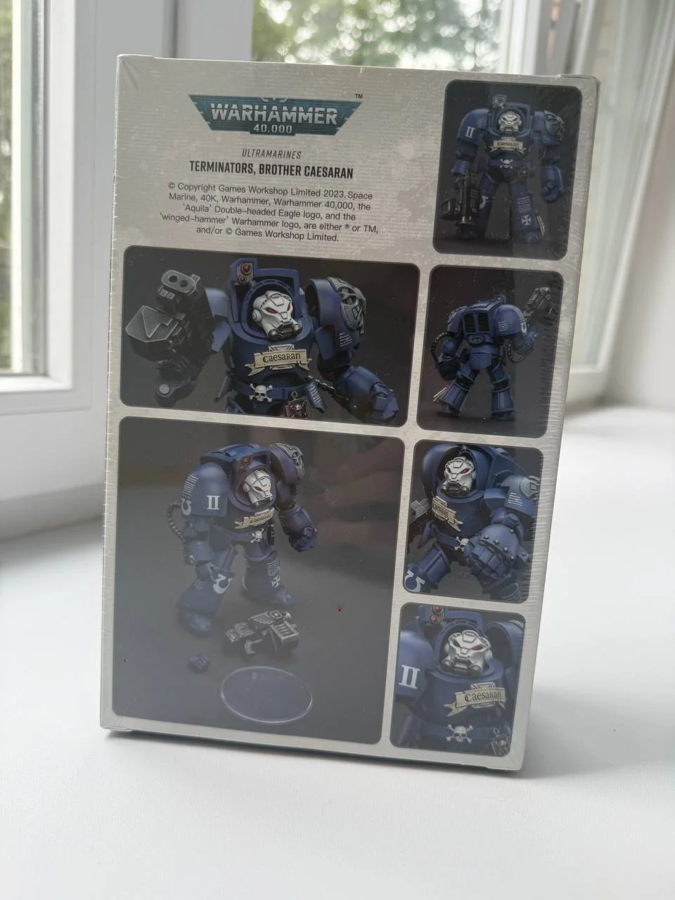 Терминатор Ультрамаринов (Warhammer 40.000) - миниатюра 2