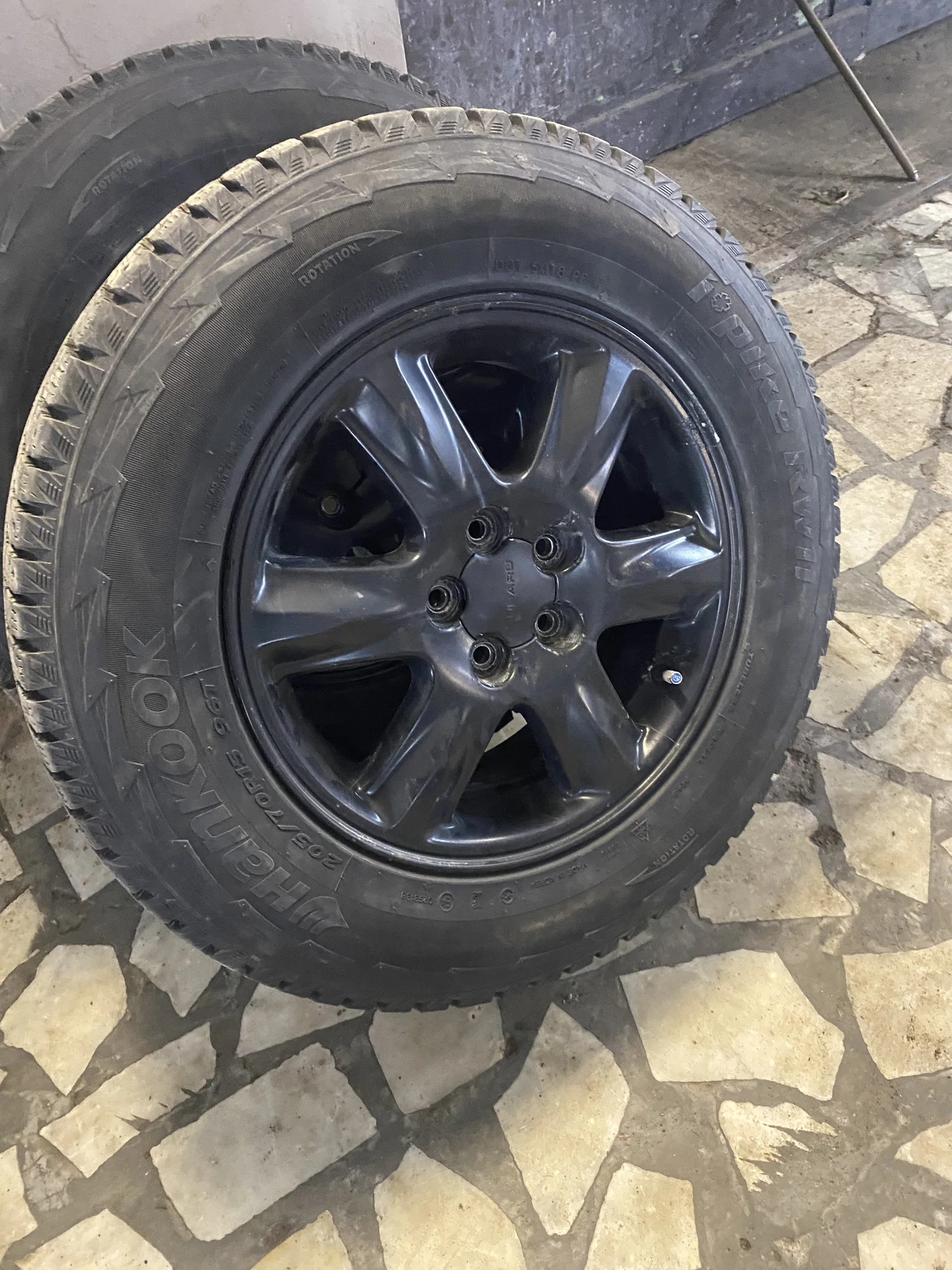 Колеса зимние subaru forester sg 5 - миниатюра 5