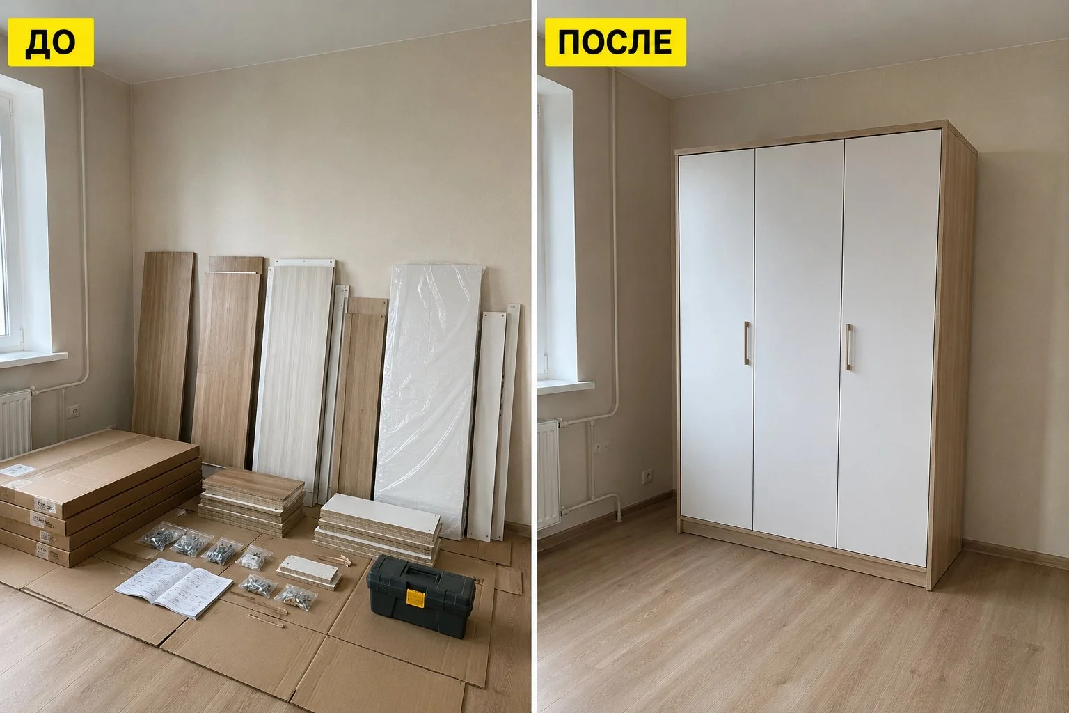 Мастер на час / Установка гардин / Сборка мебели - миниатюра 4
