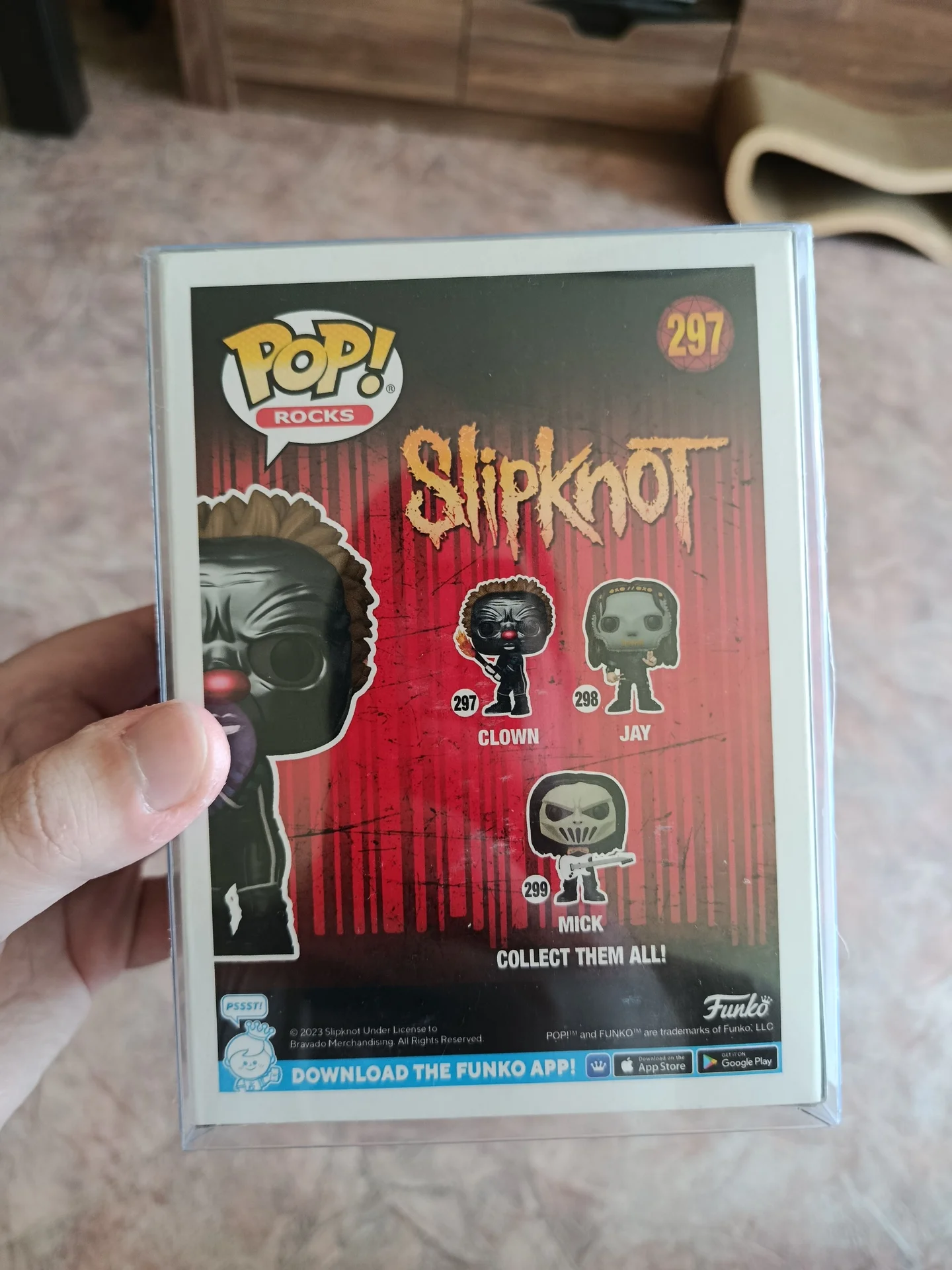 Фигурка Funko Pop Slipknot Clown 297 - миниатюра 5