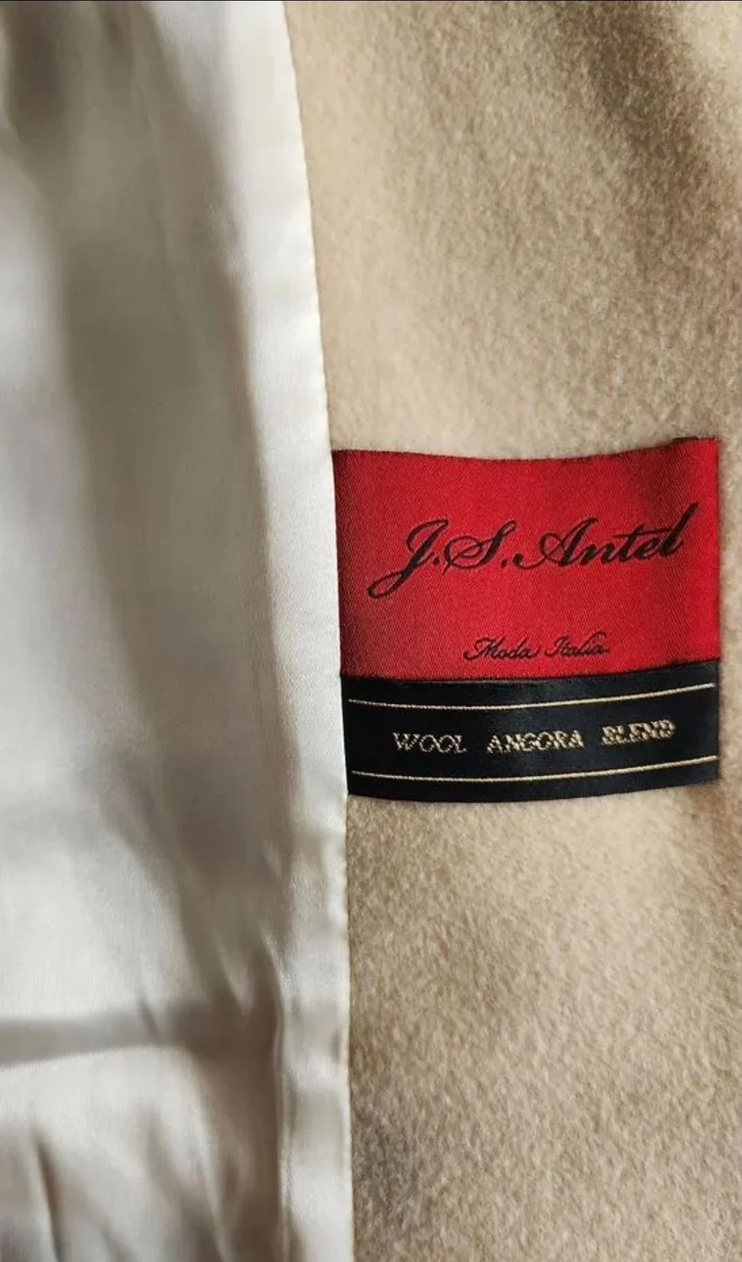 Пальто демисезон из ангоры J.S.Antel, 42/44 - миниатюра 7