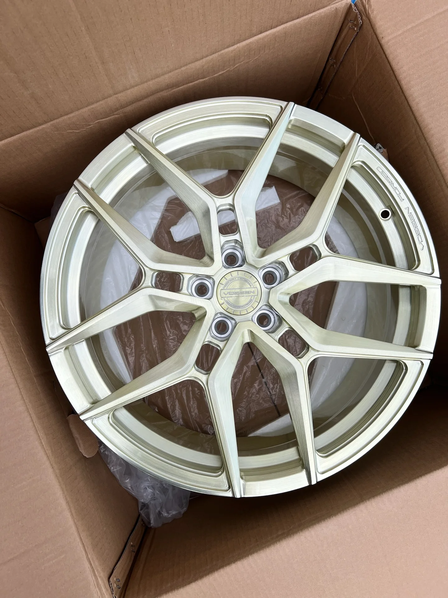 Диски кованые для BMW разноширокие, браш VOSSEN - миниатюра 2