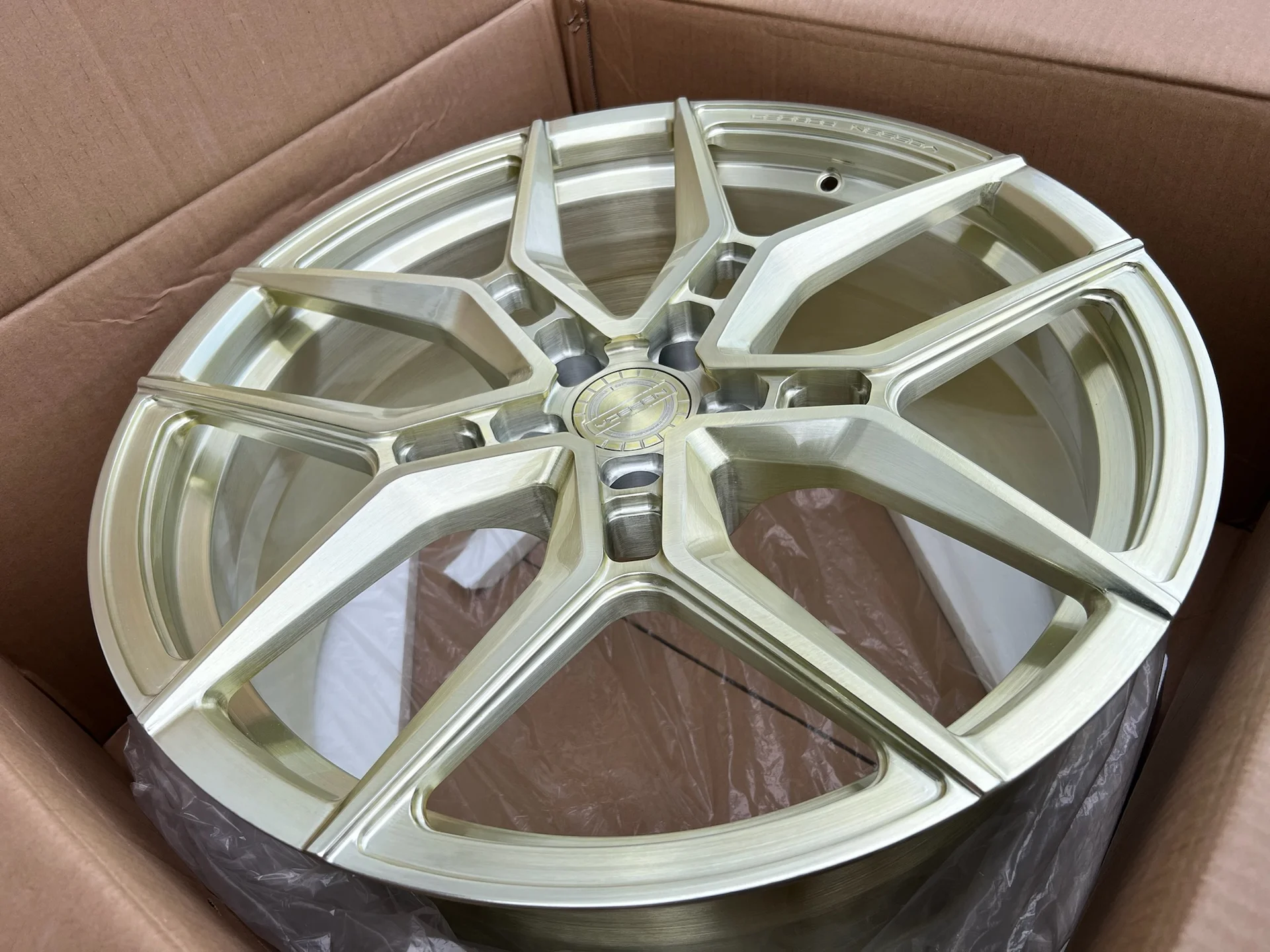 Диски кованые для BMW разноширокие, браш VOSSEN - миниатюра 4