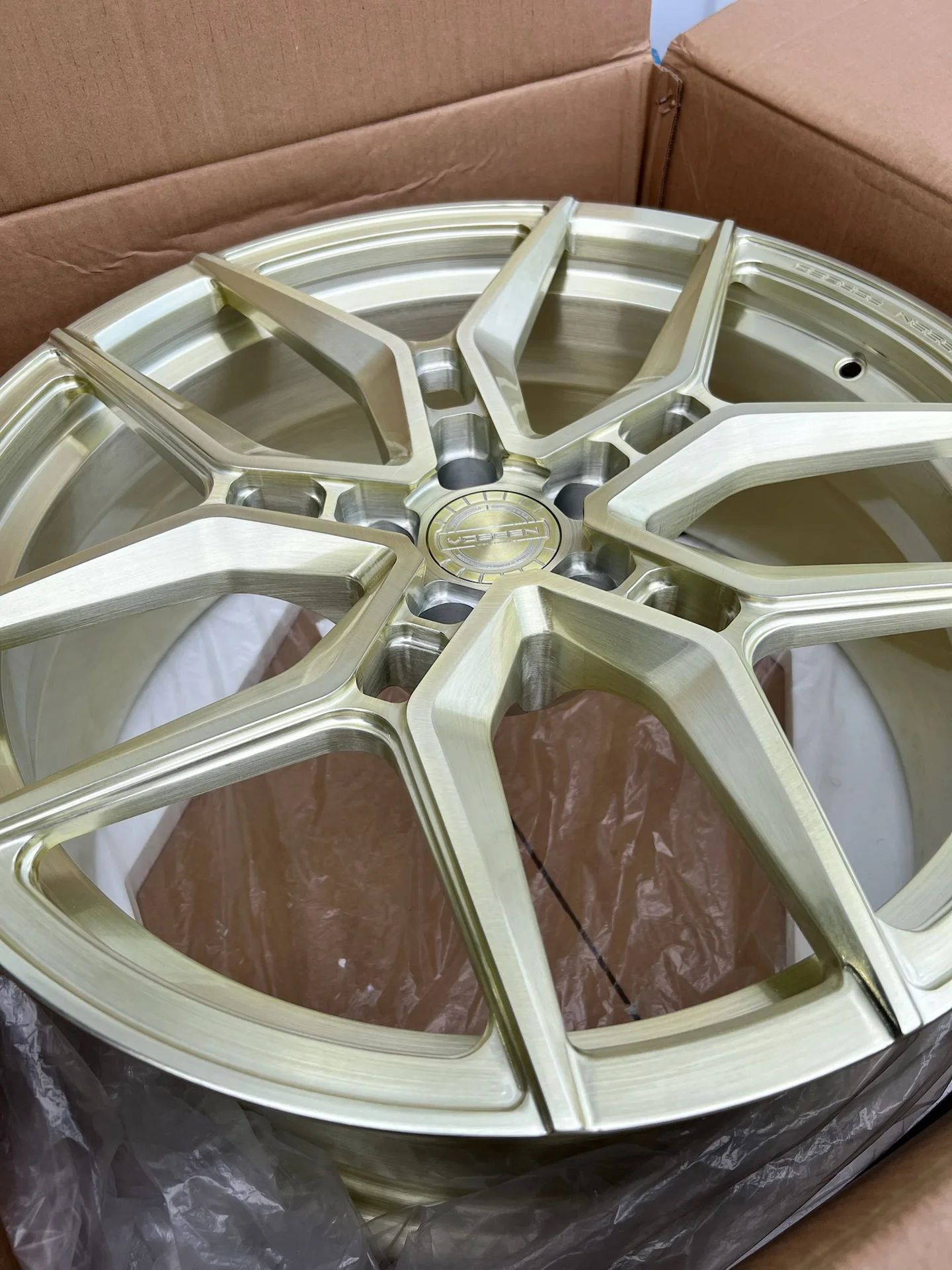 Диски кованые для BMW разноширокие, браш VOSSEN - миниатюра 5
