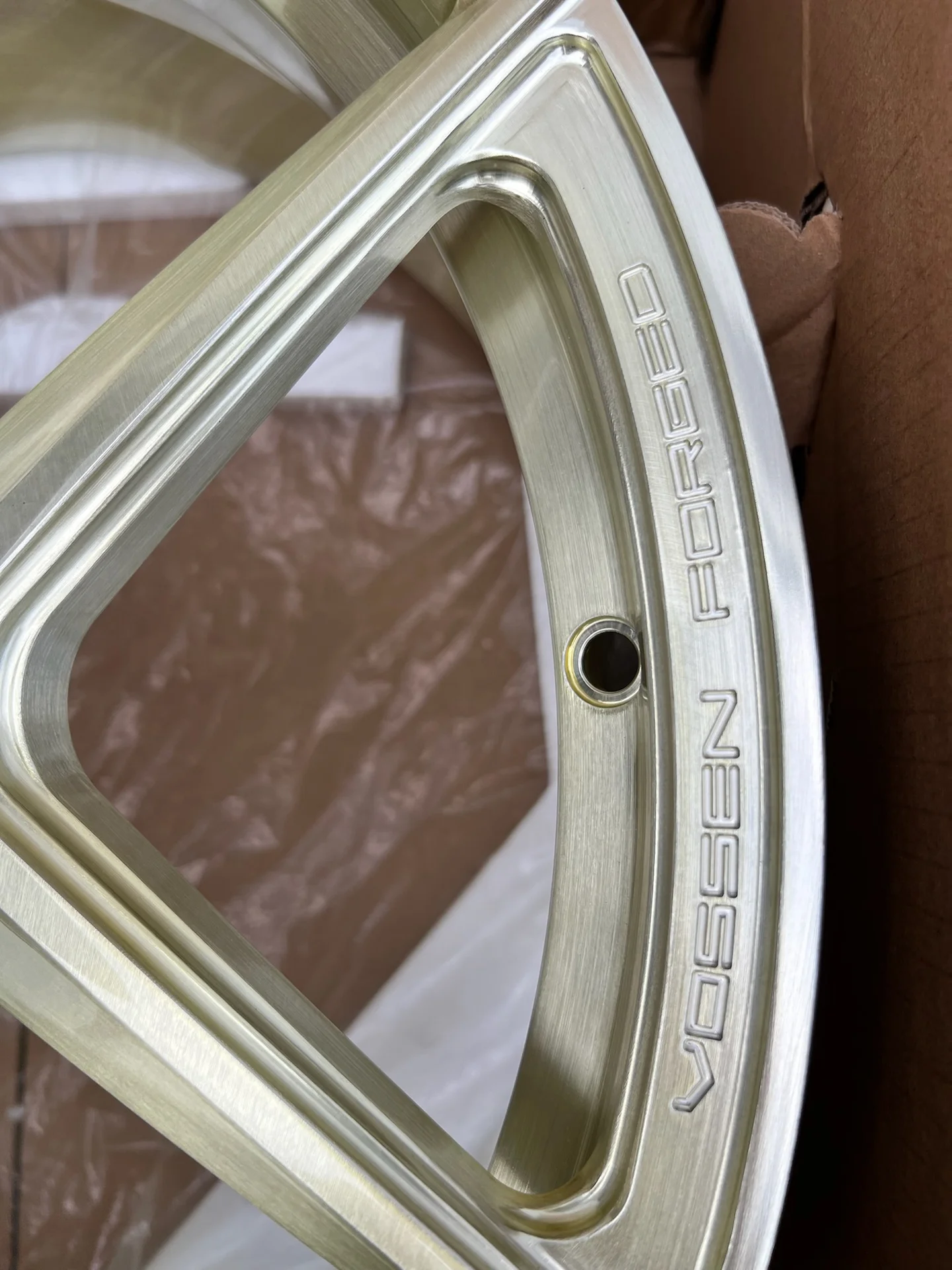 Диски кованые для BMW разноширокие, браш VOSSEN - миниатюра 6