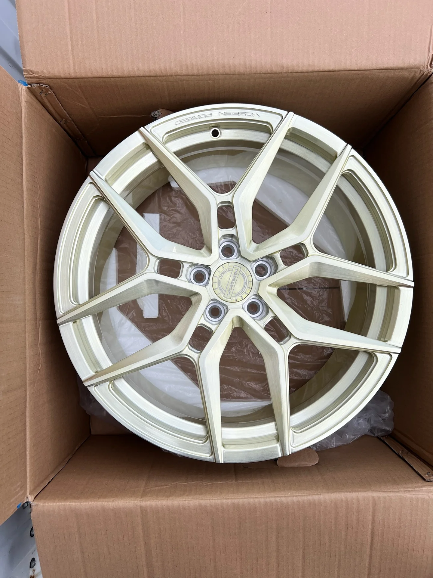 Диски кованые для BMW разноширокие, браш VOSSEN - миниатюра 9