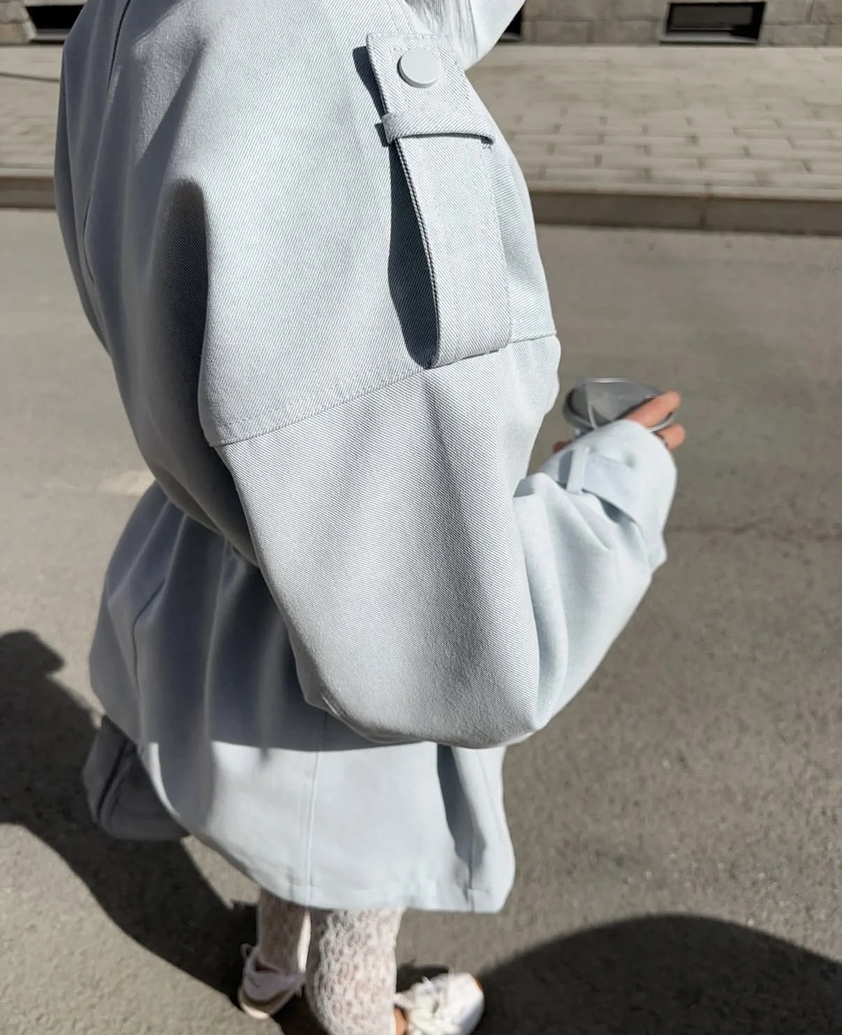 парка из денима - миниатюра 5
