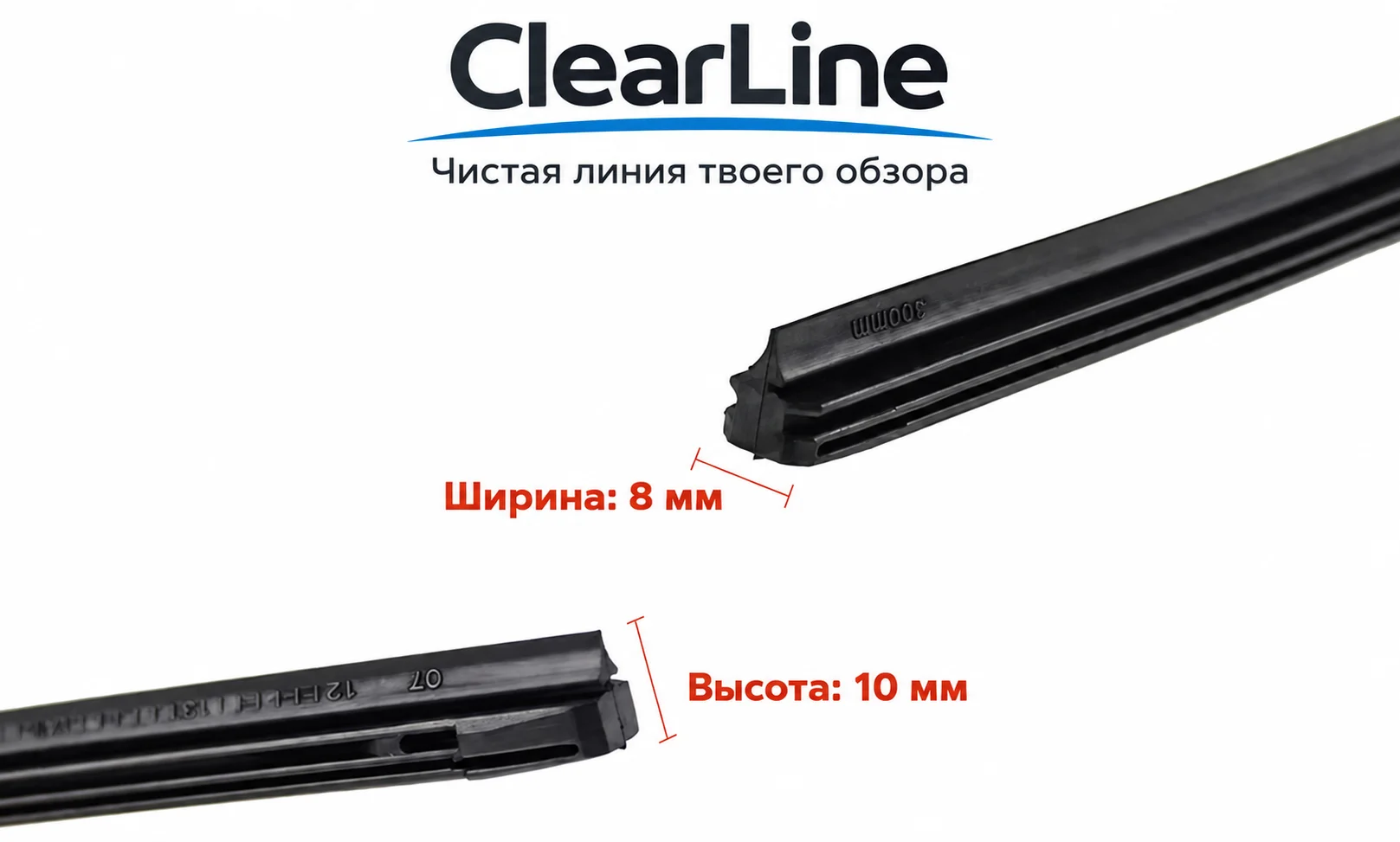 Резинки на гибридные щетки Denso с отчетом - миниатюра 3