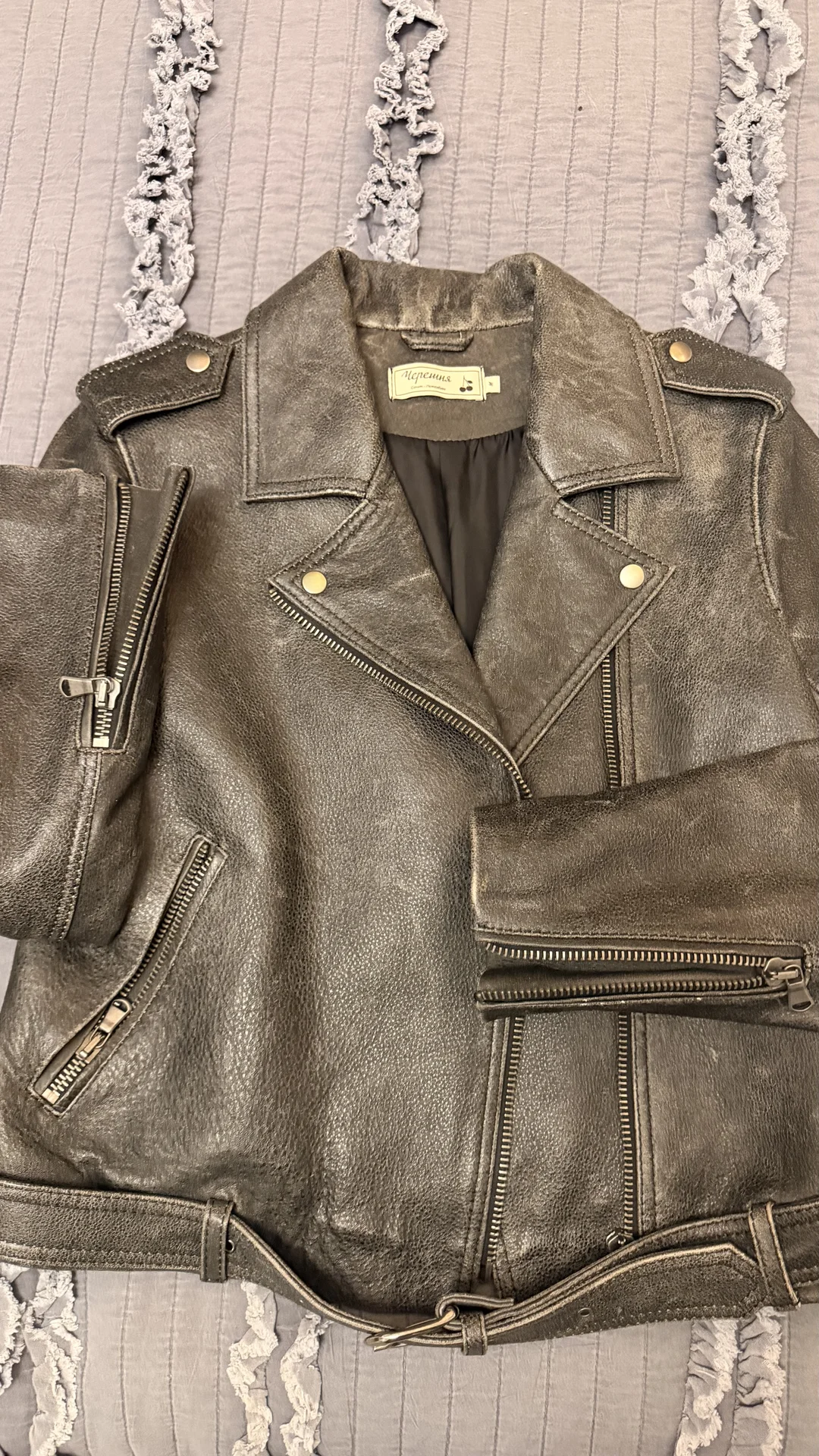 Куртка косуха нат.кожа М(42-44р) - миниатюра 4