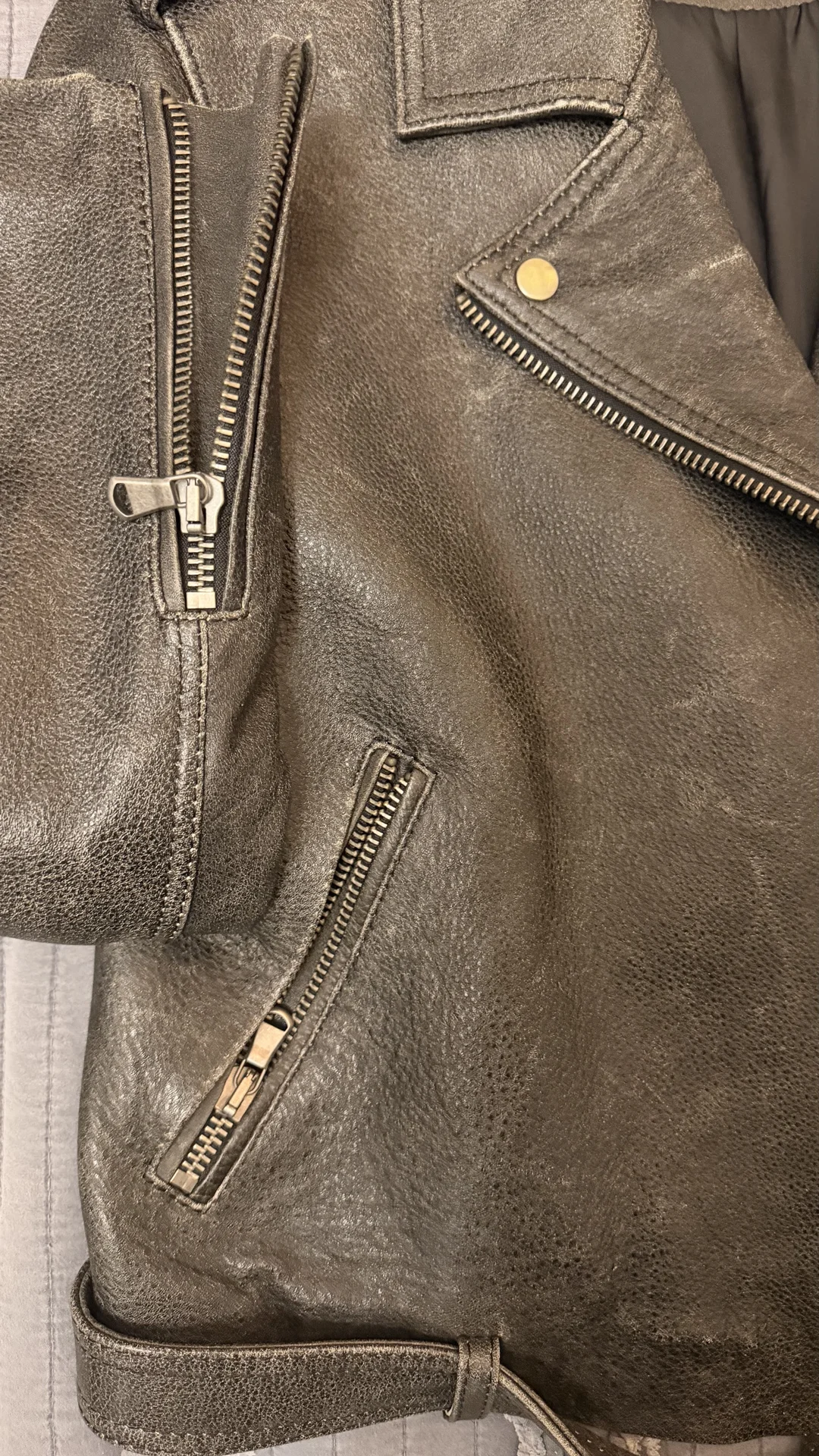 Куртка косуха нат.кожа М(42-44р) - миниатюра 6