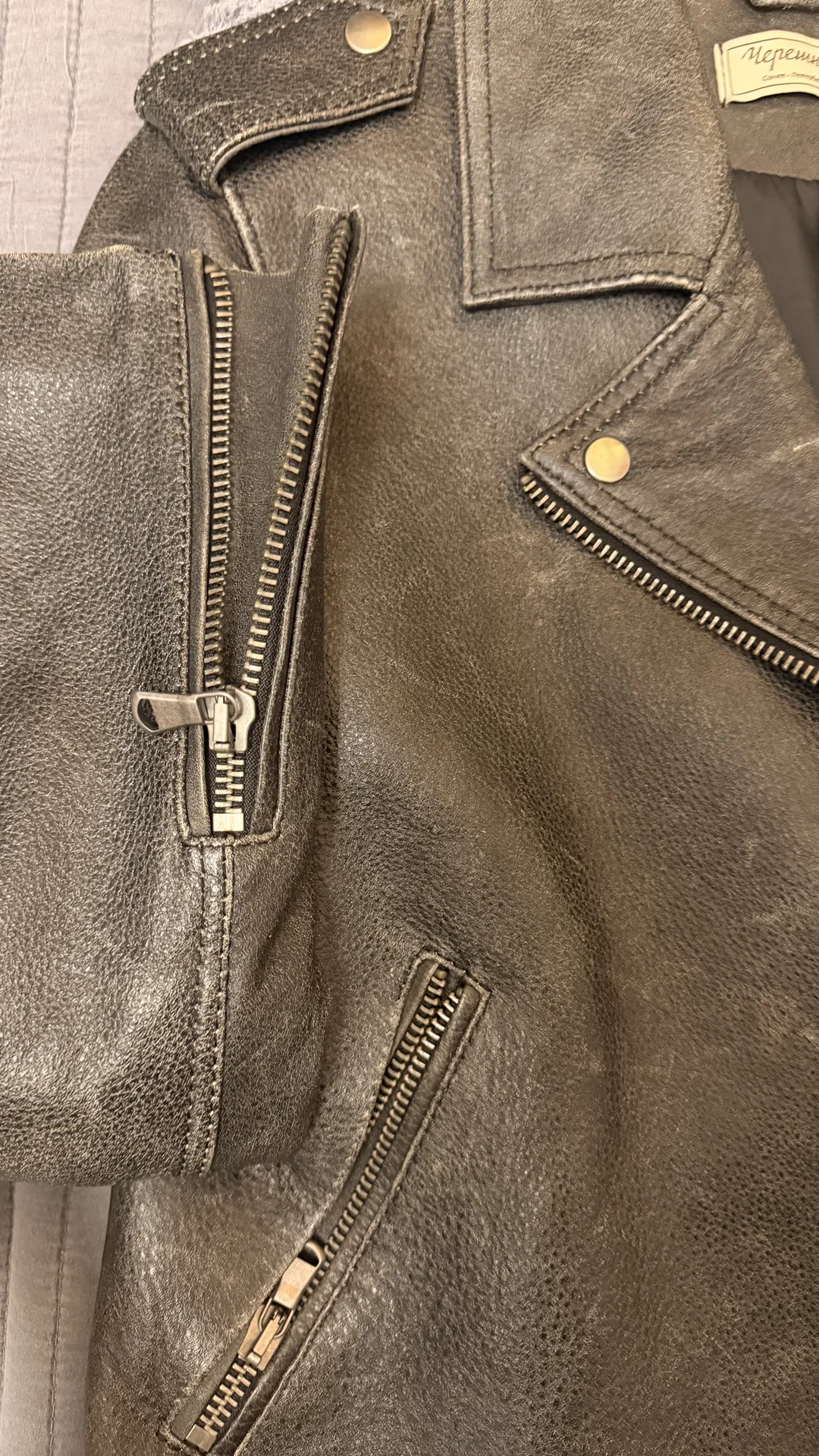 Куртка косуха нат.кожа М(42-44р) - миниатюра 7