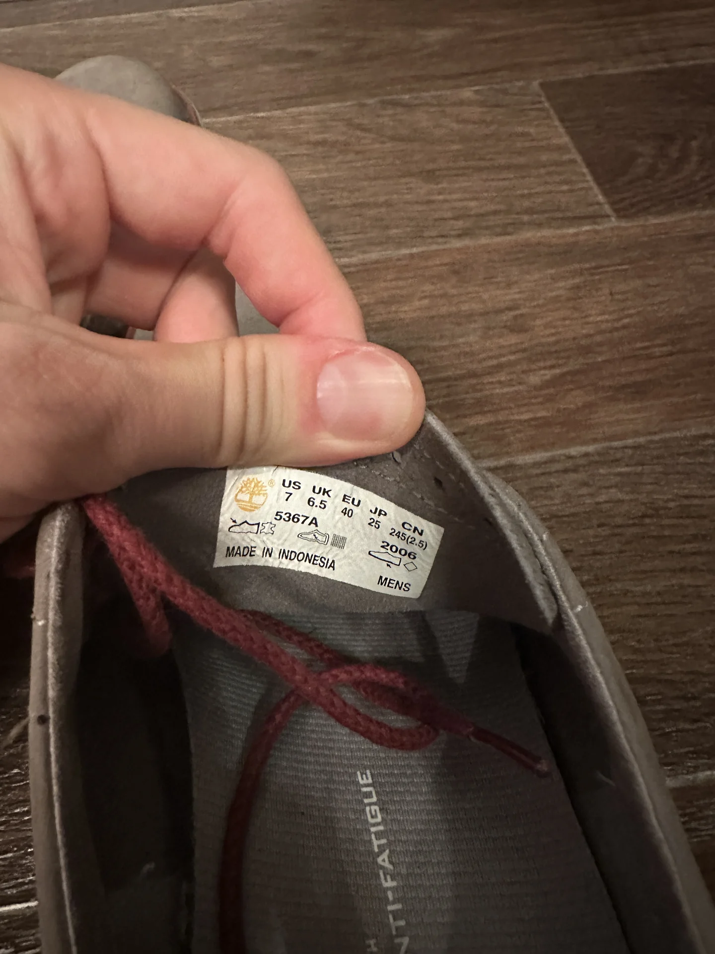 Timberland, мужские туфли-броги - миниатюра 3