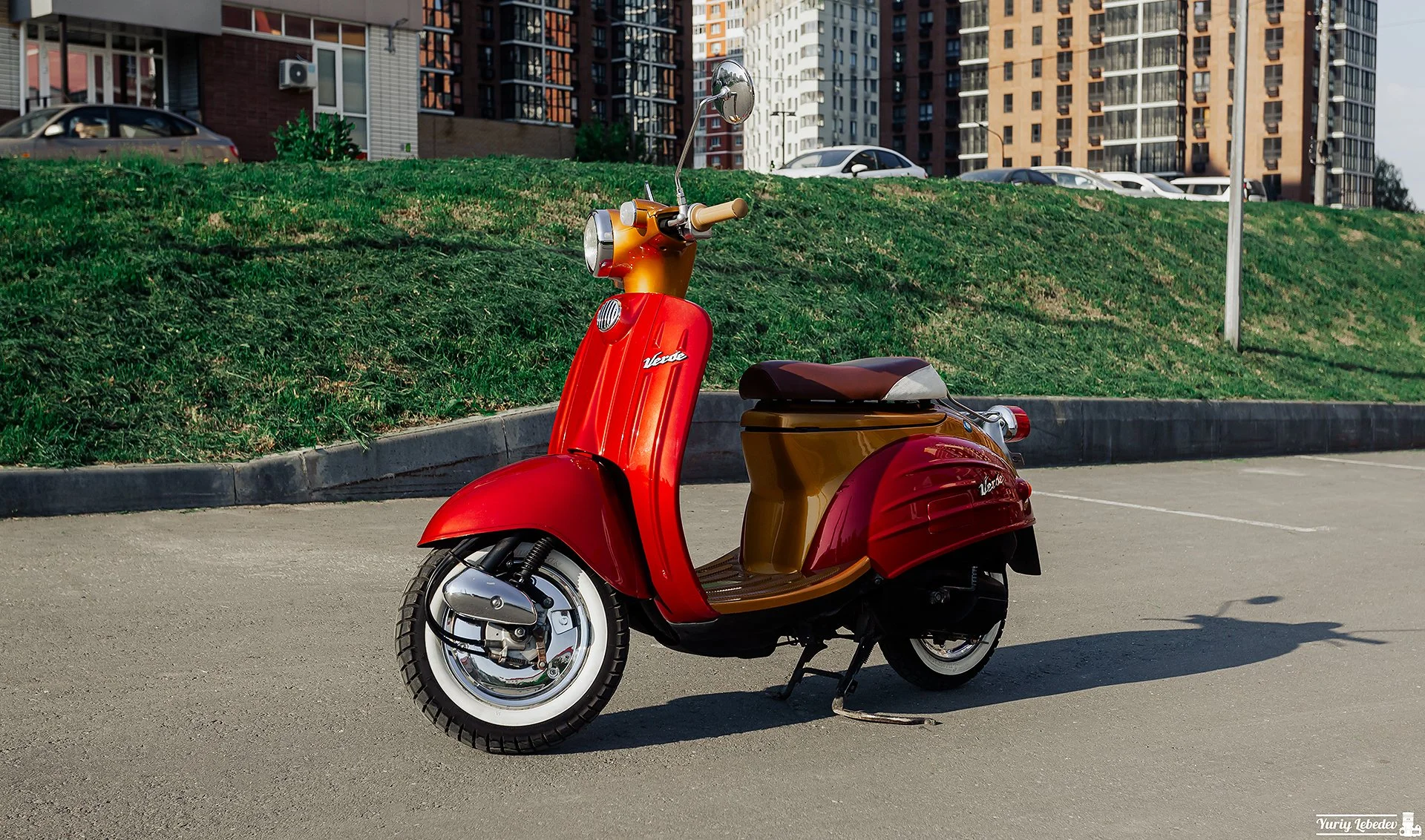 Аренда ретро скутера мопеда Suzuki Verde - миниатюра 3