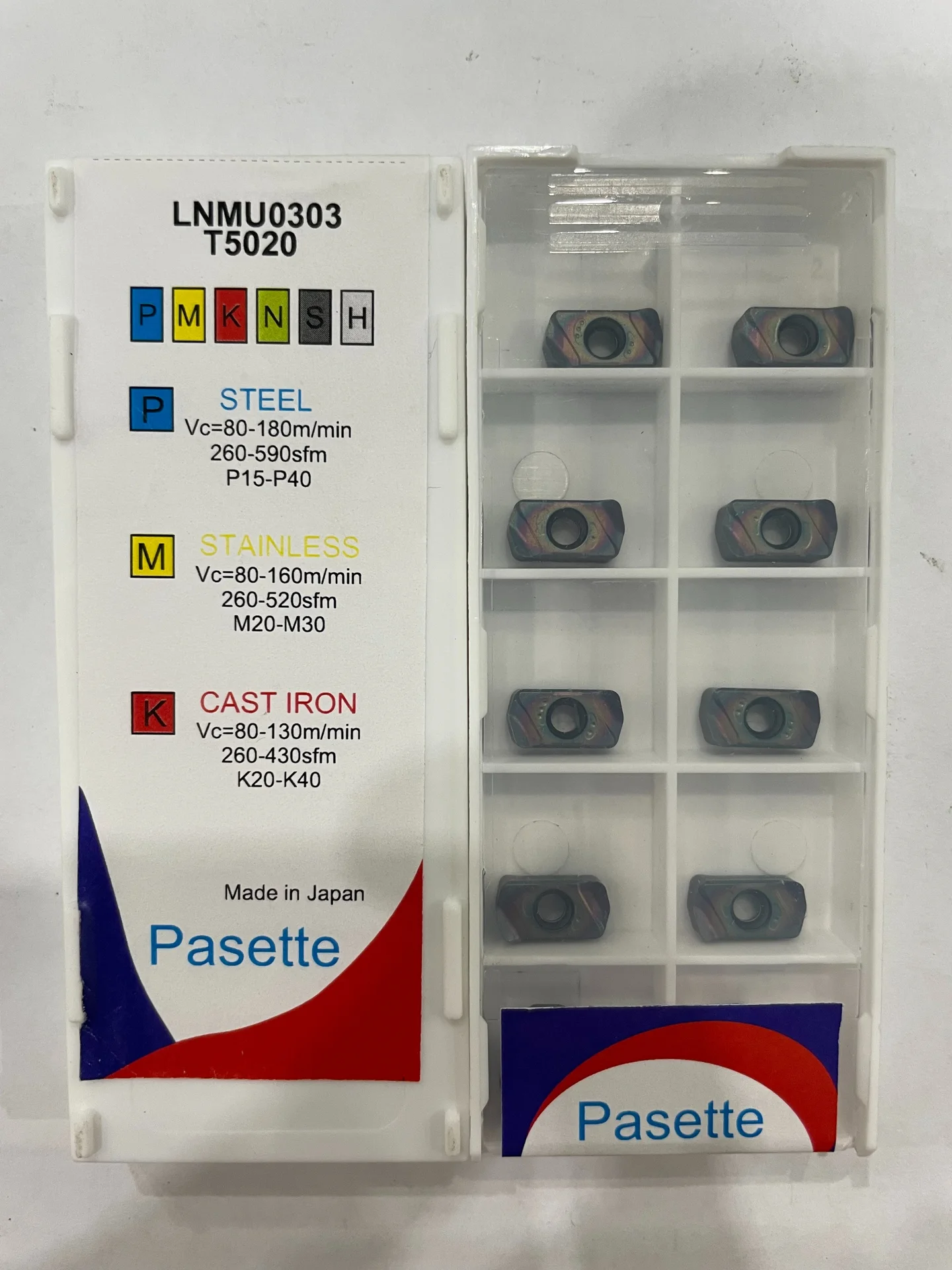 Пластина фрезерная LNMU0303 T5020 - миниатюра 2