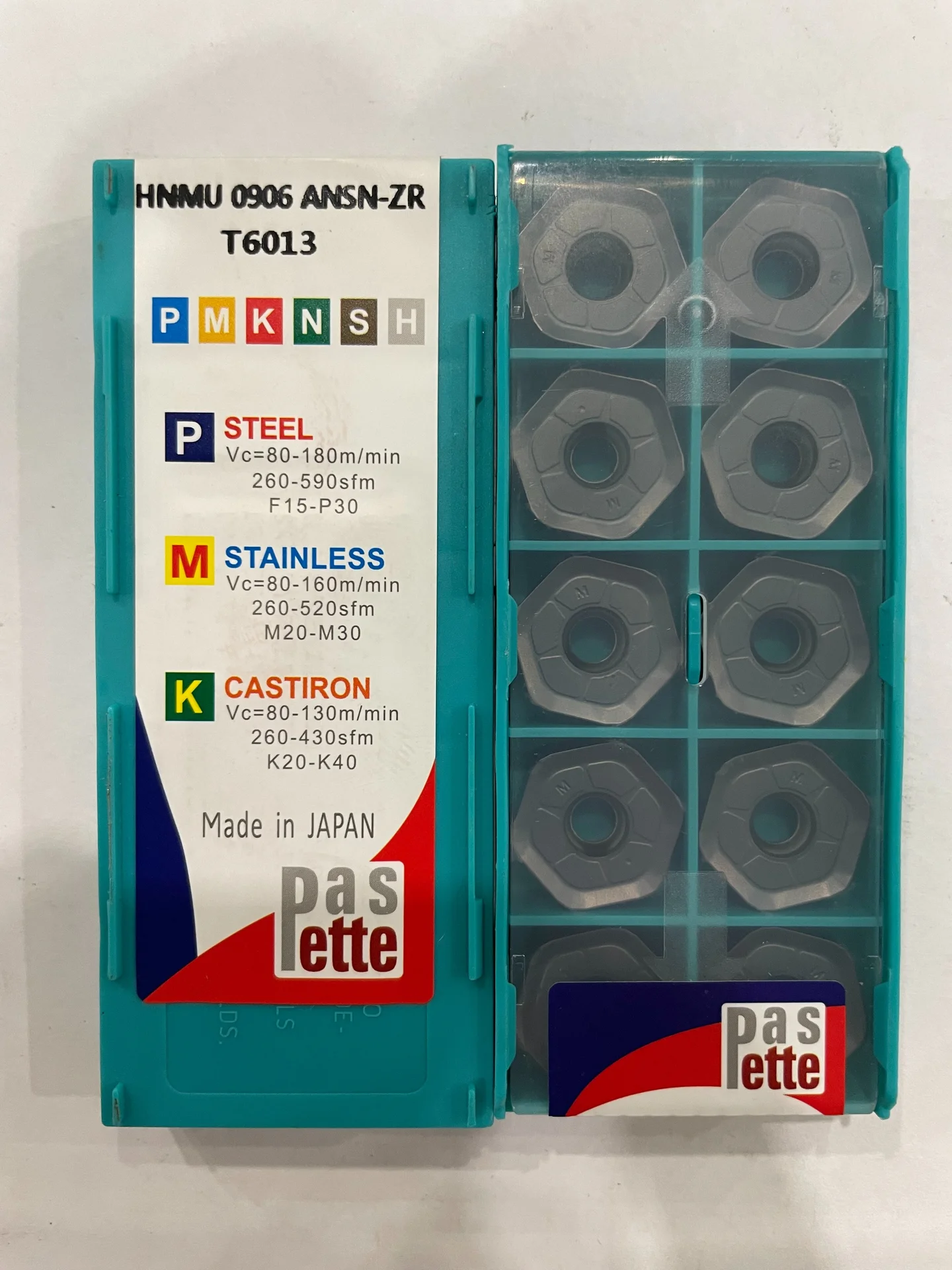 Пластина фрезерная HNMU 0906 ANSN-ZR T6013 - миниатюра 2