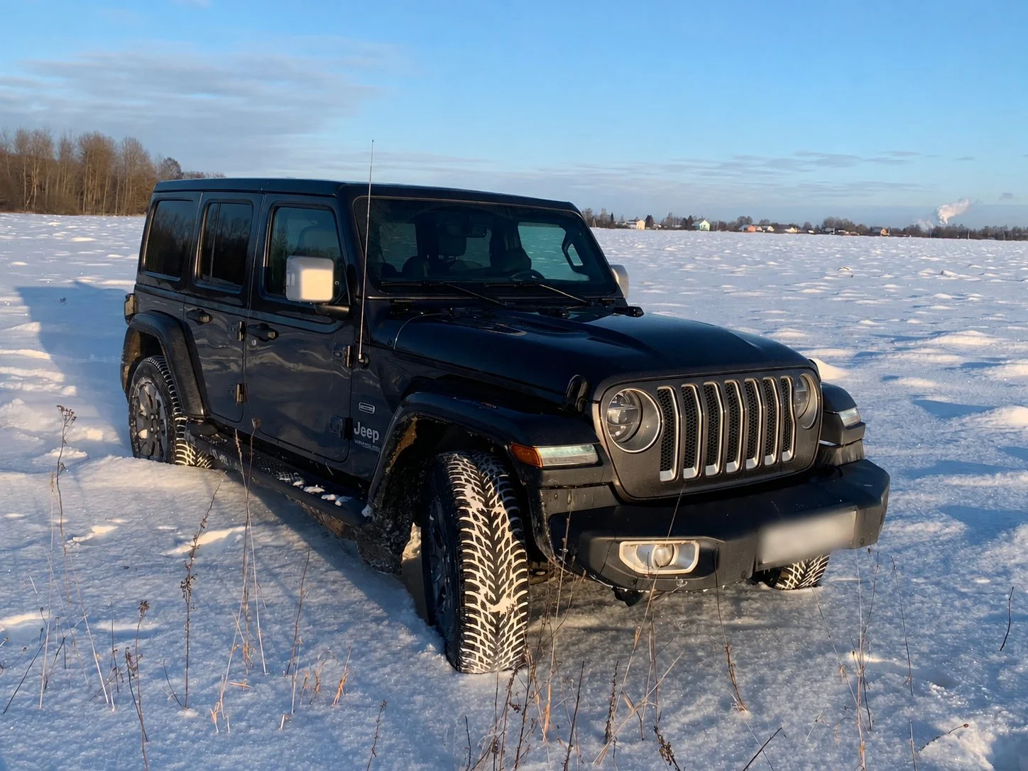 Накладка переднего бампера правая 68293878AB  - для Jeep Wrangler 4 JL - миниатюра 9