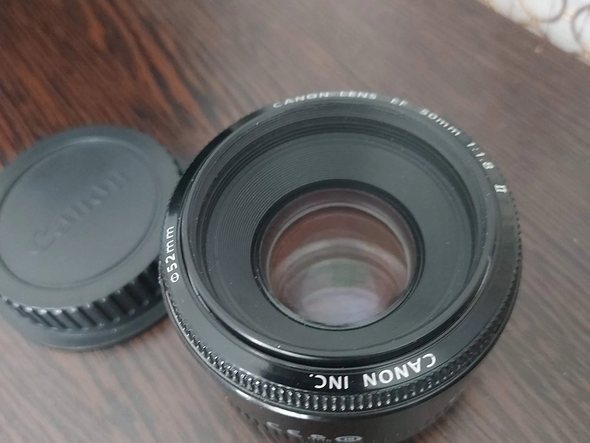 объектив canon 50mm портретник - миниатюра 5