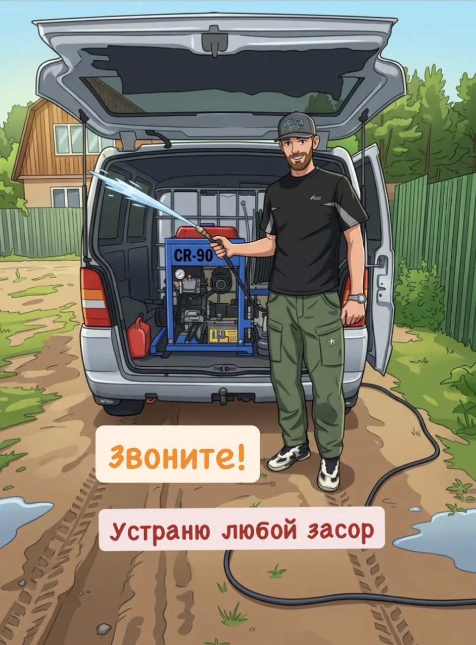 прочистка канализации - изображение 1