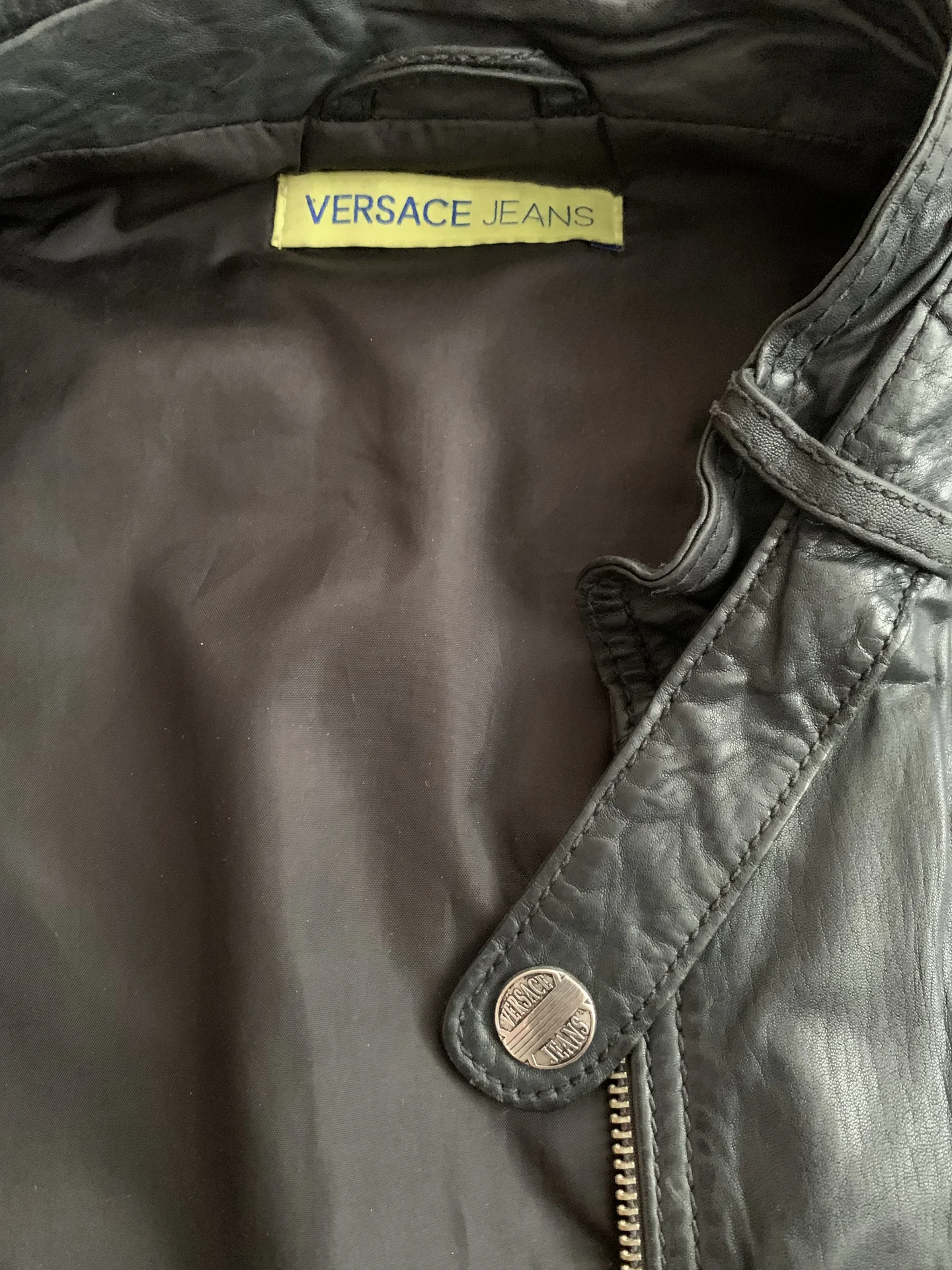 кожанка Versace - миниатюра 4