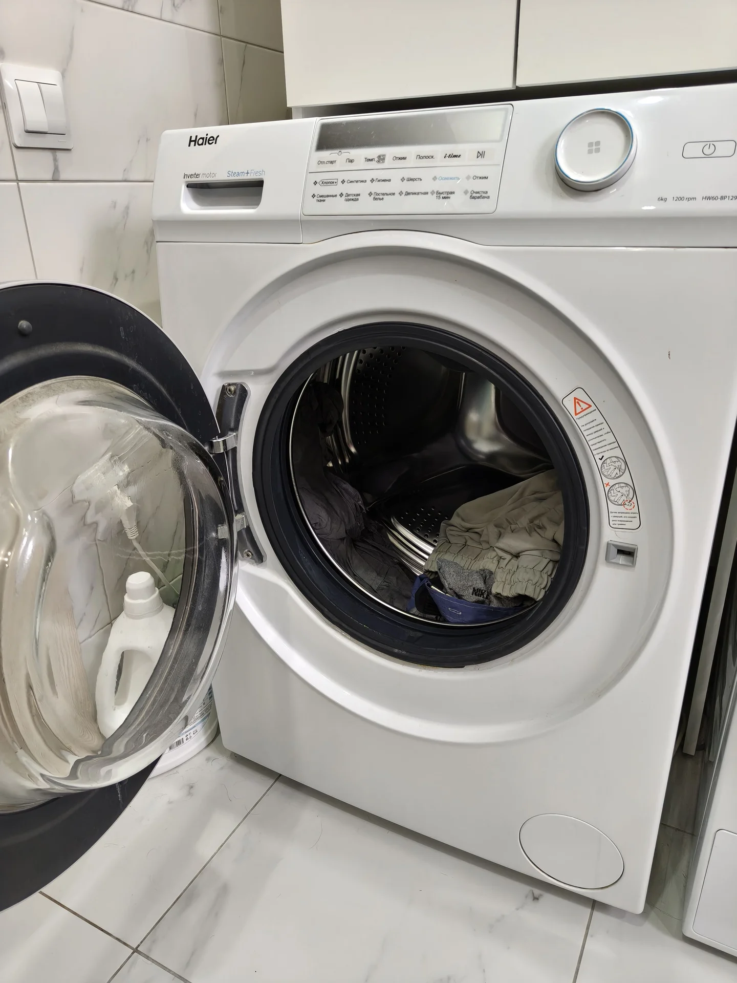 Стиральная машина Haier HW60-BP12959B - миниатюра 2