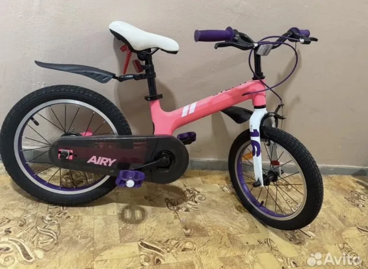 Детский велосипед Stern Airy Girl 16", розовый - изображение 1
