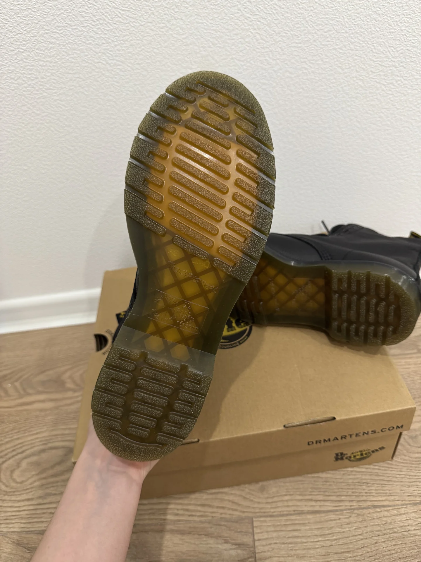 Ботинки кожаные Dr martens 1460 pascal eu42 - миниатюра 3