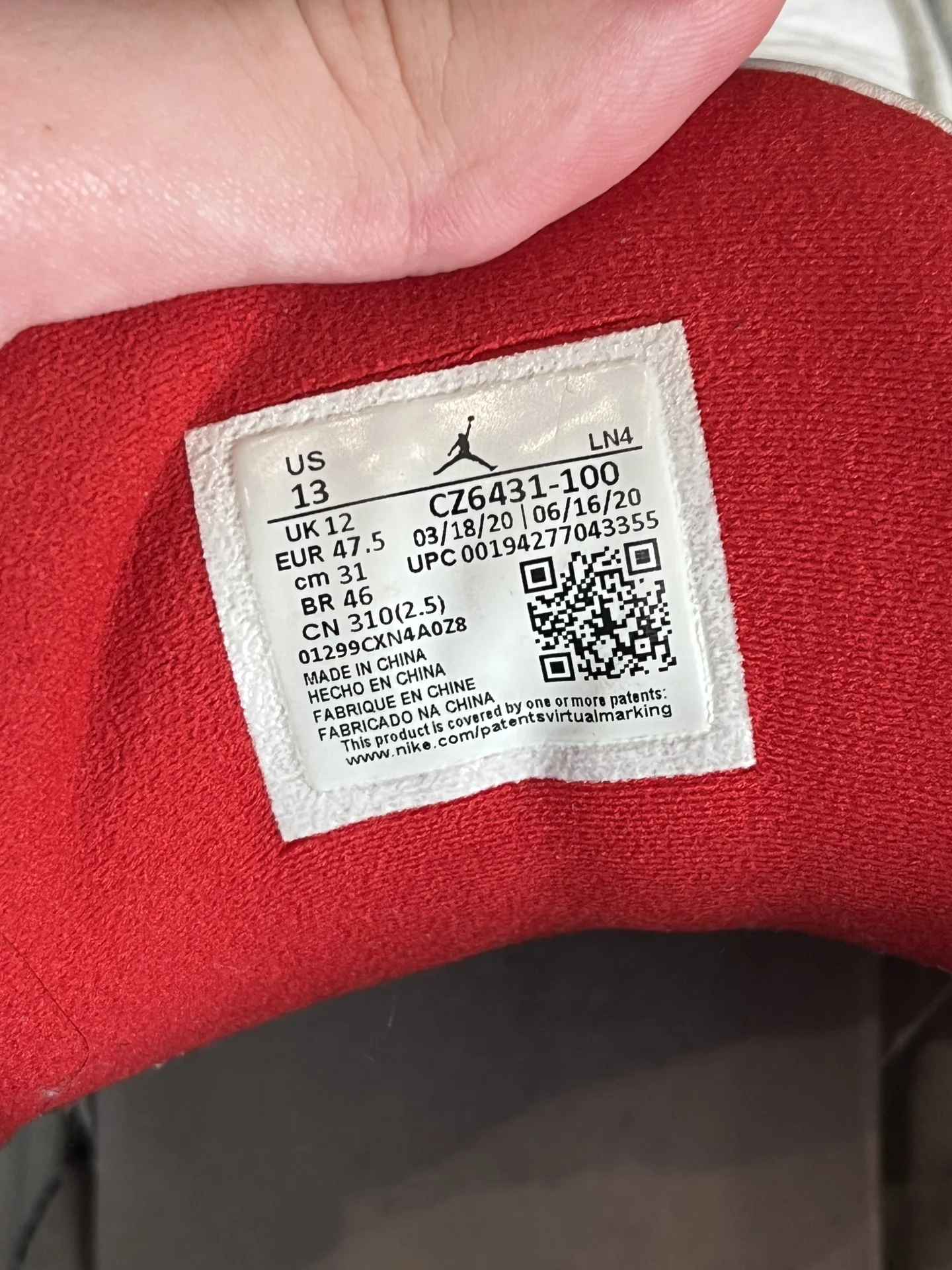 Кроссовки Air Jordan 3 - миниатюра 5
