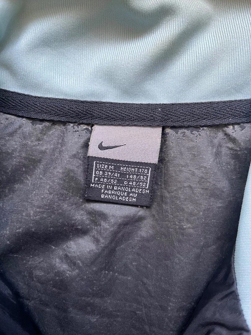 Винтажная ветровка Nike M / черная, оригинал - миниатюра 2