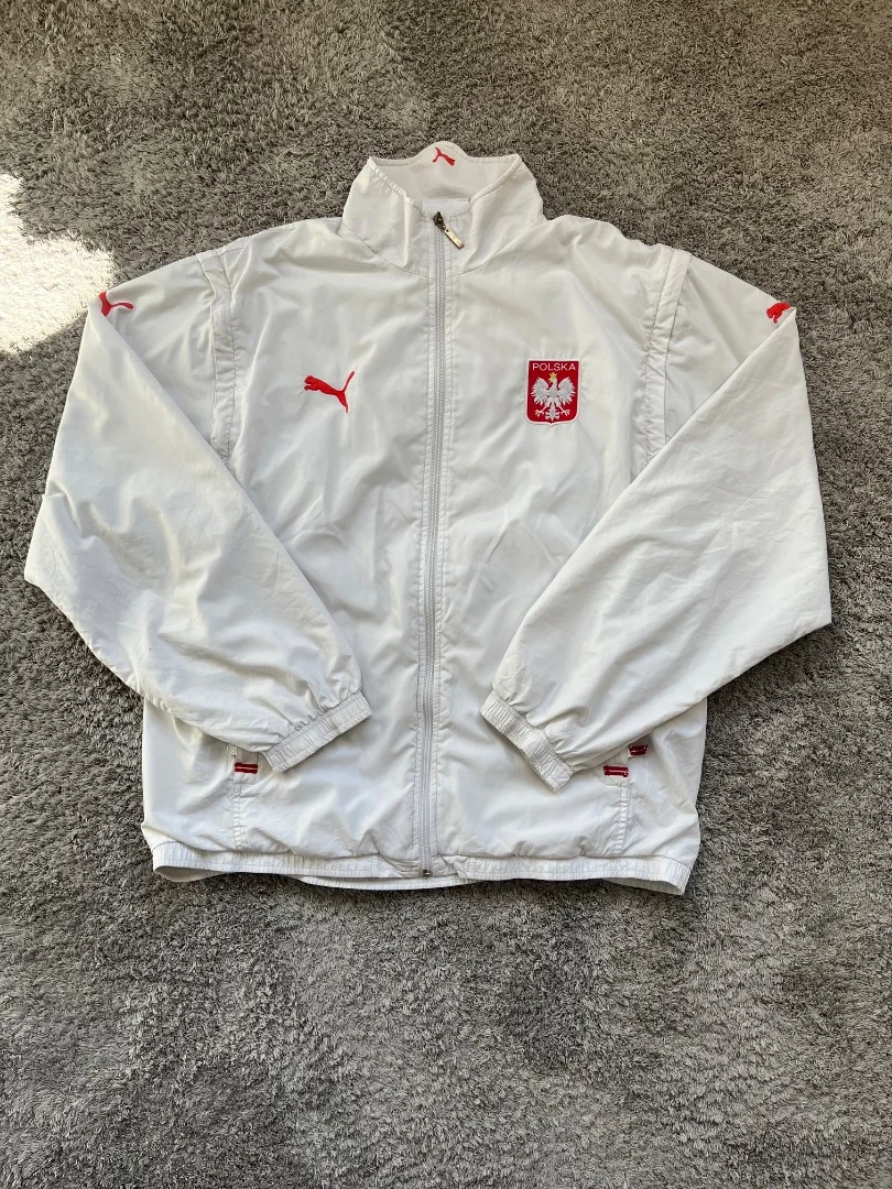 Ветровка Puma сборной Польши / L белая, оригинал