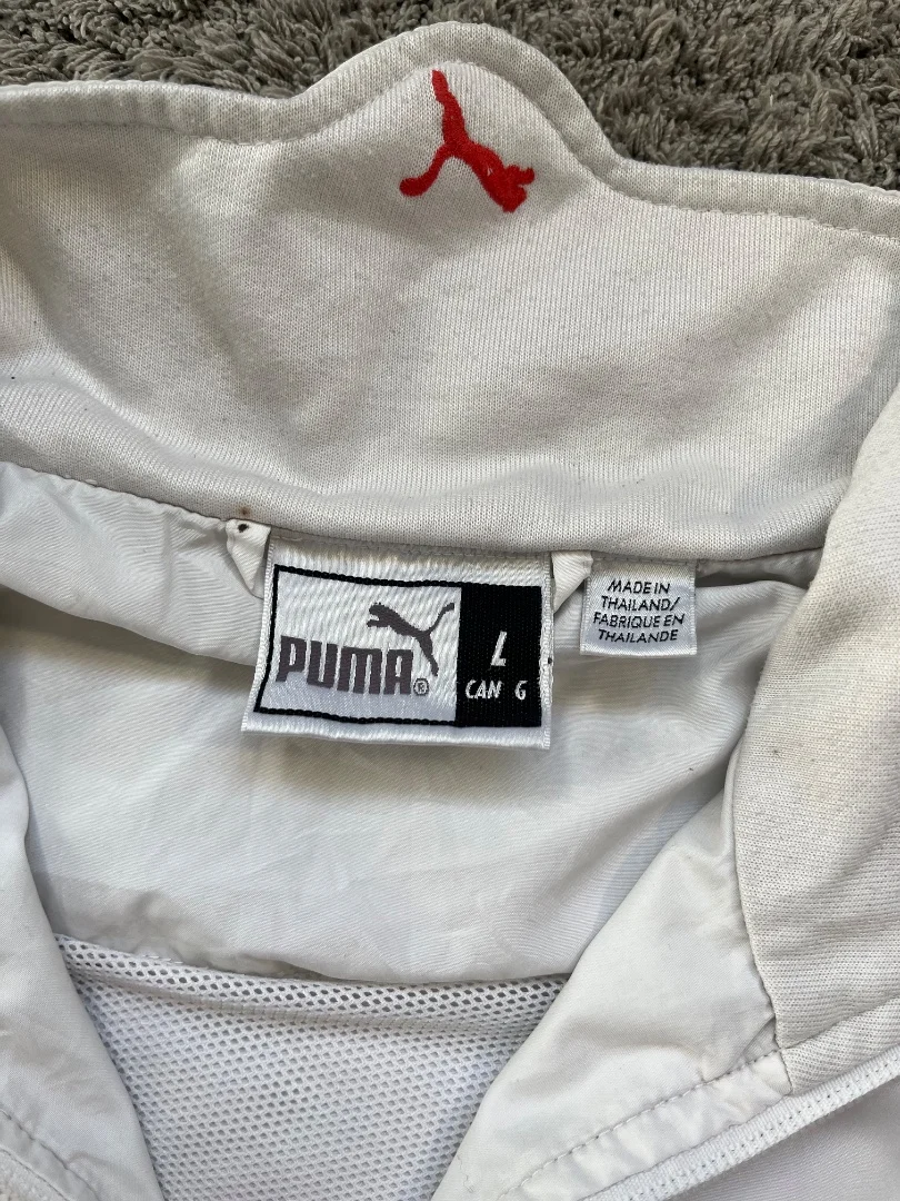 Ветровка Puma сборной Польши / L белая, оригинал - миниатюра 2