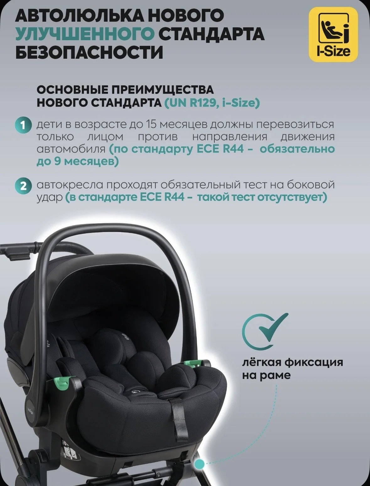 автолюлька для новорожденных - миниатюра 7