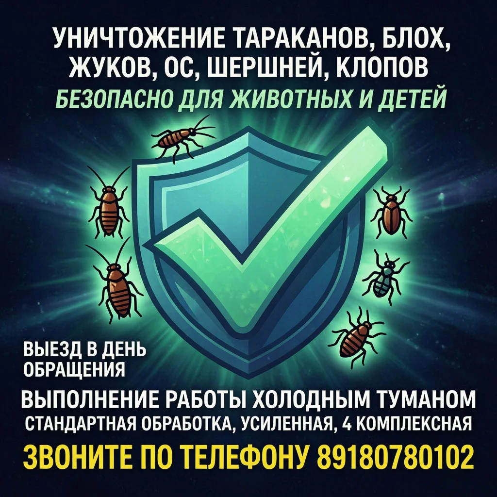 Дезинсекция, дезинфекция от тараканов. - изображение 1