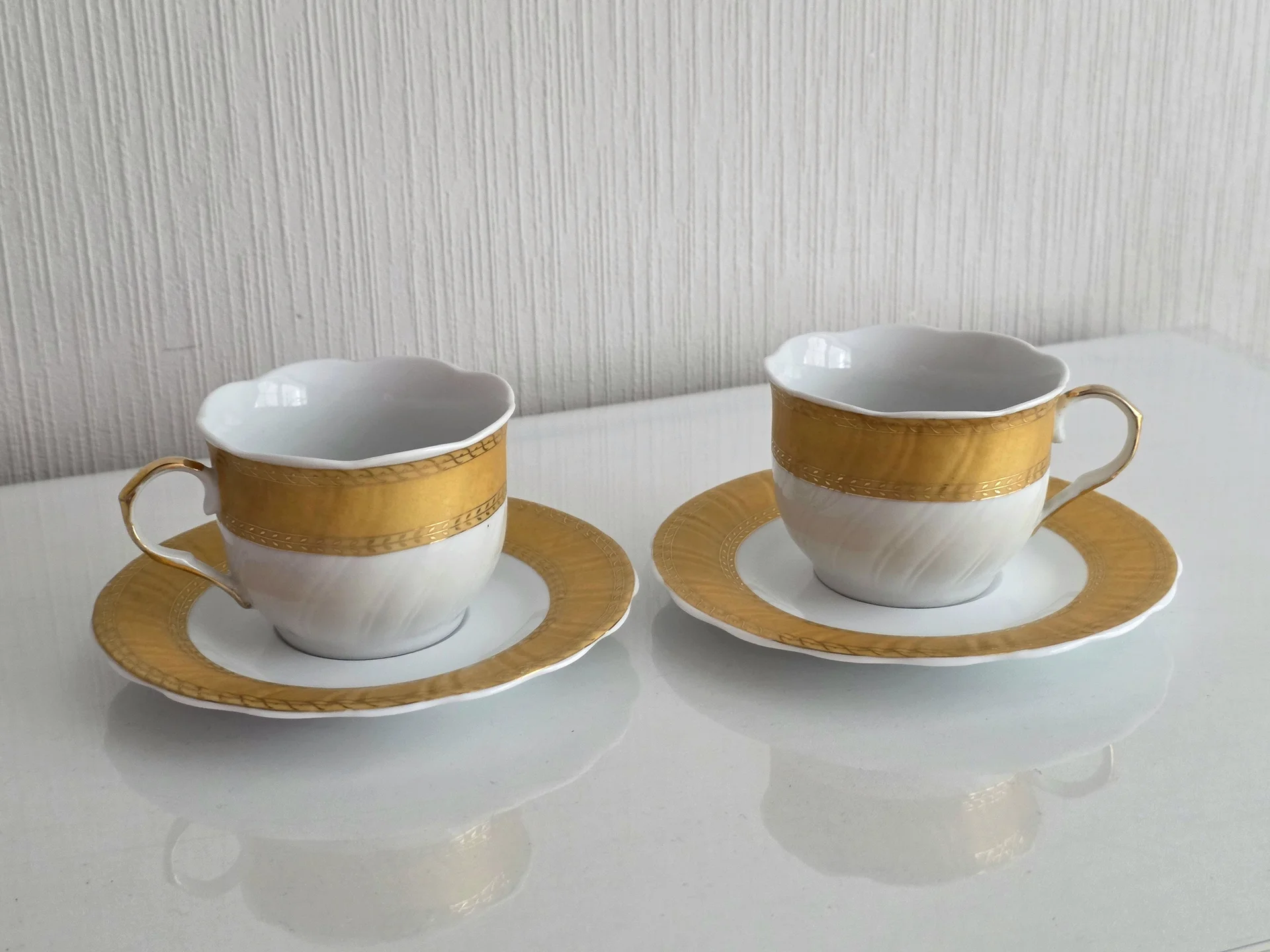 Чайная пара YAMASEN GOLD COLLECTION FINE PORCELAIN - изображение 1