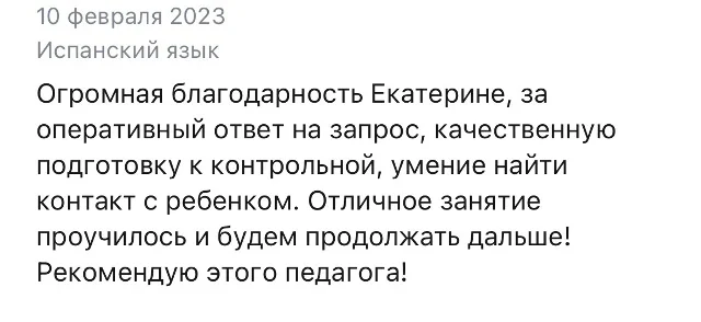 Репетитор по испанскому языку - миниатюра 4