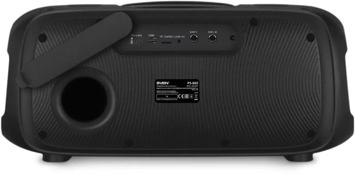 Портативная колонка sven 100W PS-860 Новая - миниатюра 4