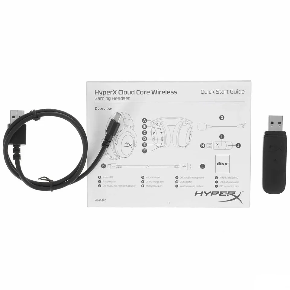 HyperX Cloud Core Wireless беспроводные наушники - миниатюра 4