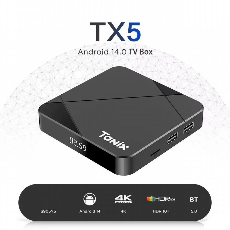 Тв приставка Tanix TX5 4/32 с настройкой - миниатюра 3