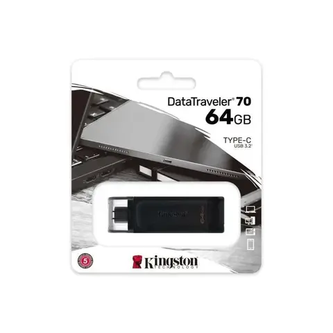 Флешка Kingston 64 USB Type-c 3.2 Gen1 Новая