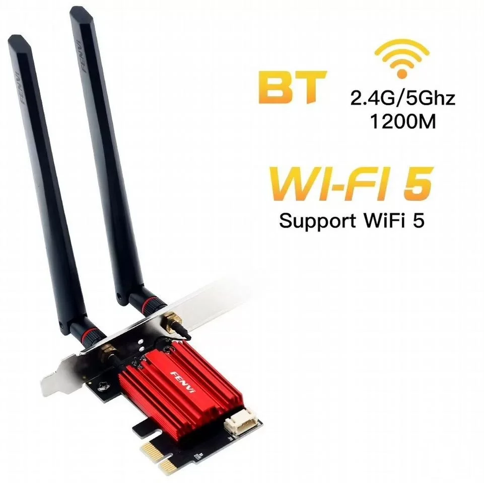Wi-Fi адаптер 5 Ггц + Bluetooth / USB 2.4Ггц Новый