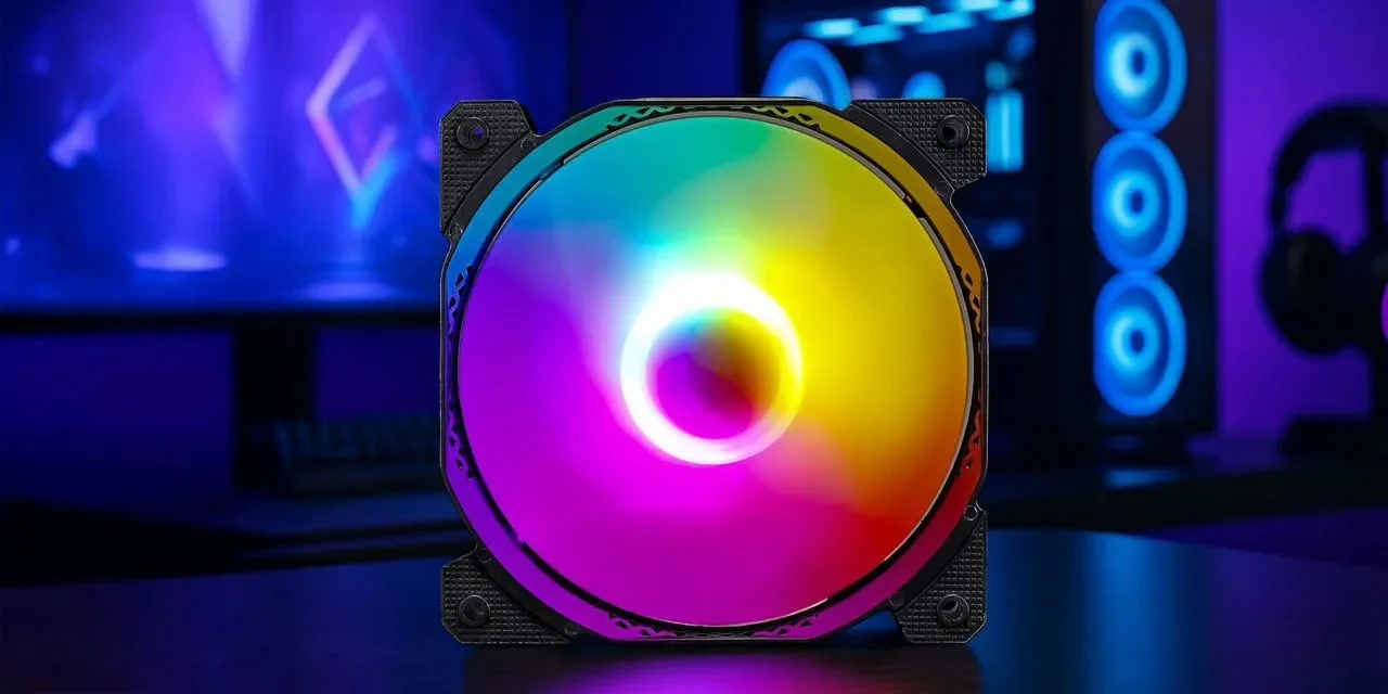 Вентиляторы для корпуса RGB в ассортименте - миниатюра 7