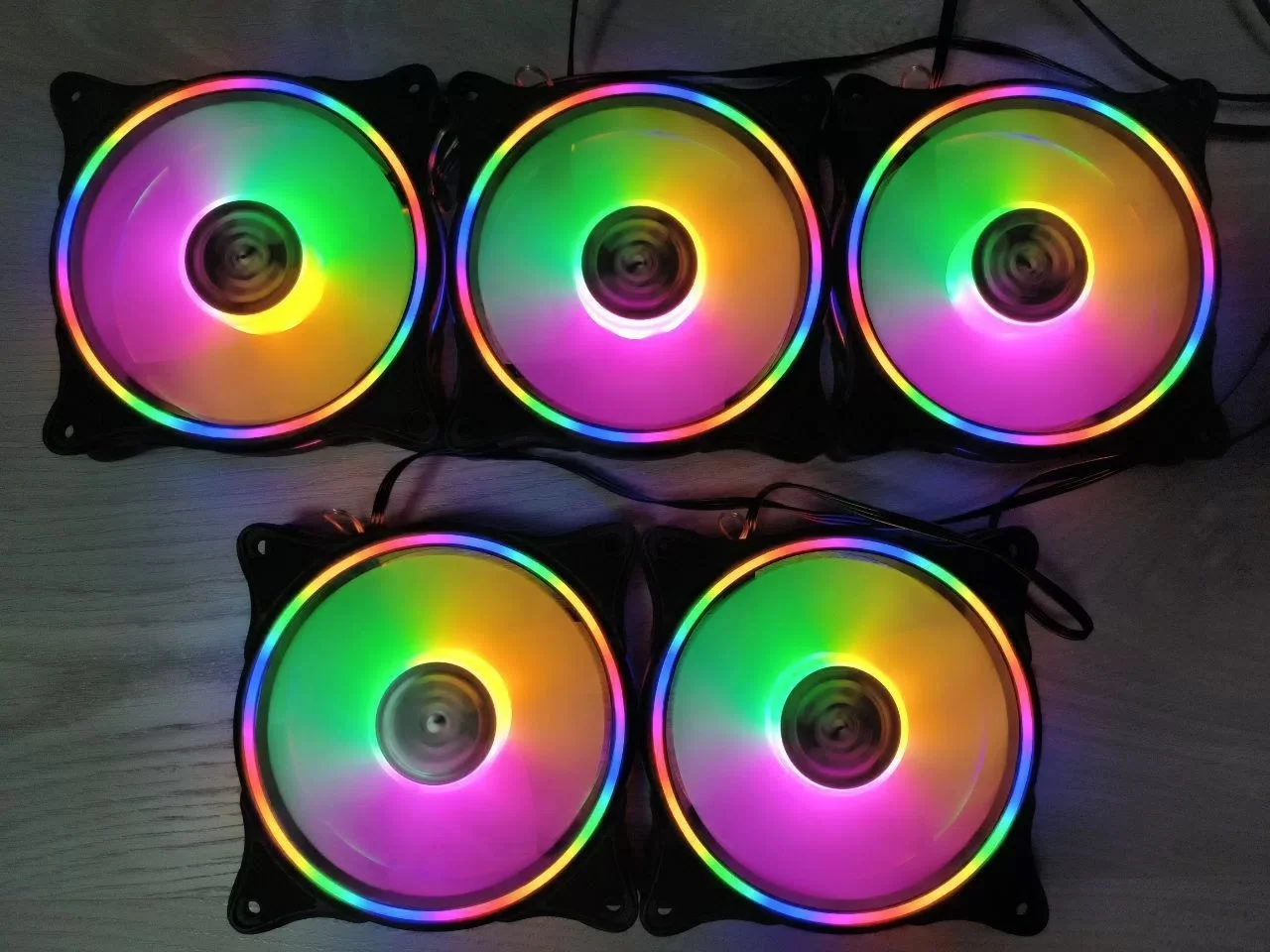 Вентиляторы для корпуса RGB в ассортименте - миниатюра 4
