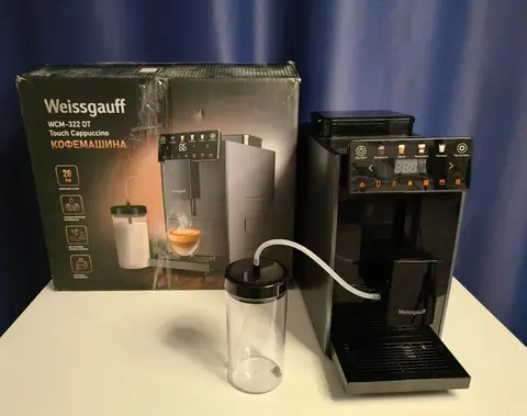 Кофемашина Weissgauff WCM-322 DT Touch Cappuccino