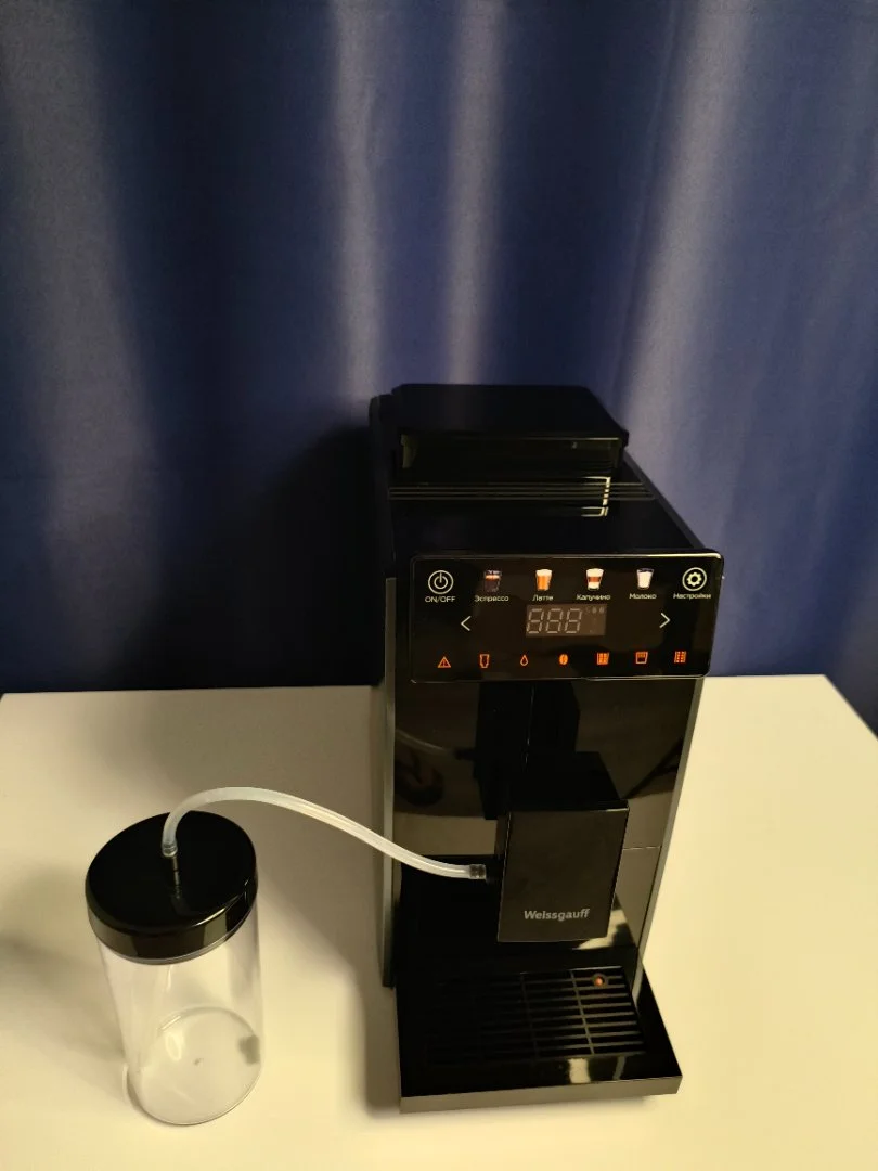 Кофемашина Weissgauff WCM-322 DT Touch Cappuccino - миниатюра 2