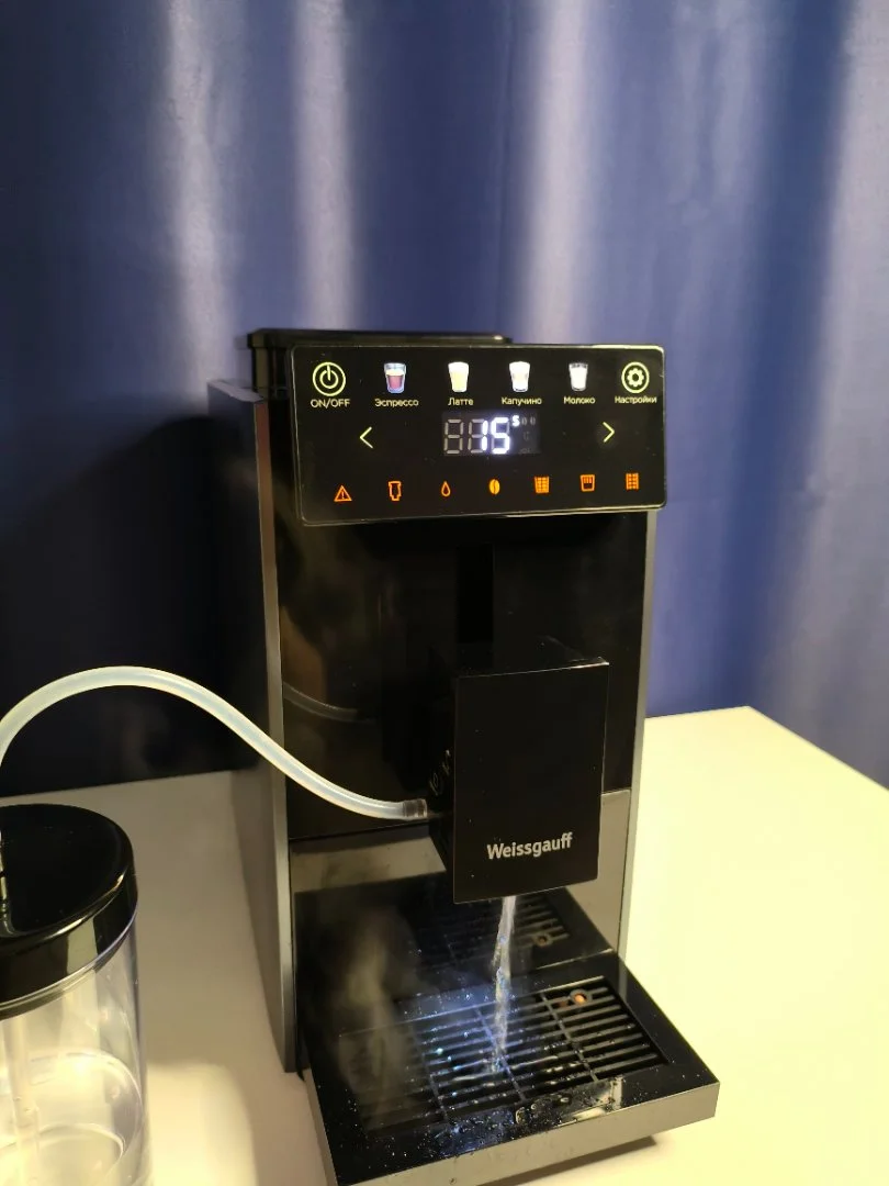 Кофемашина Weissgauff WCM-322 DT Touch Cappuccino - миниатюра 3