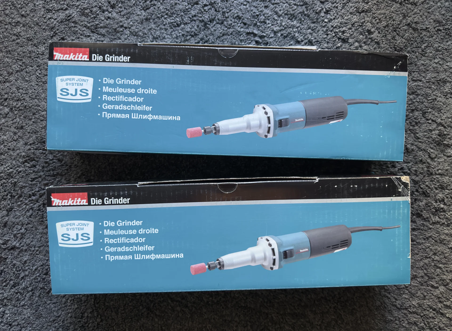Новая прямая шлифмашинка makita gd 0800c - миниатюра 2