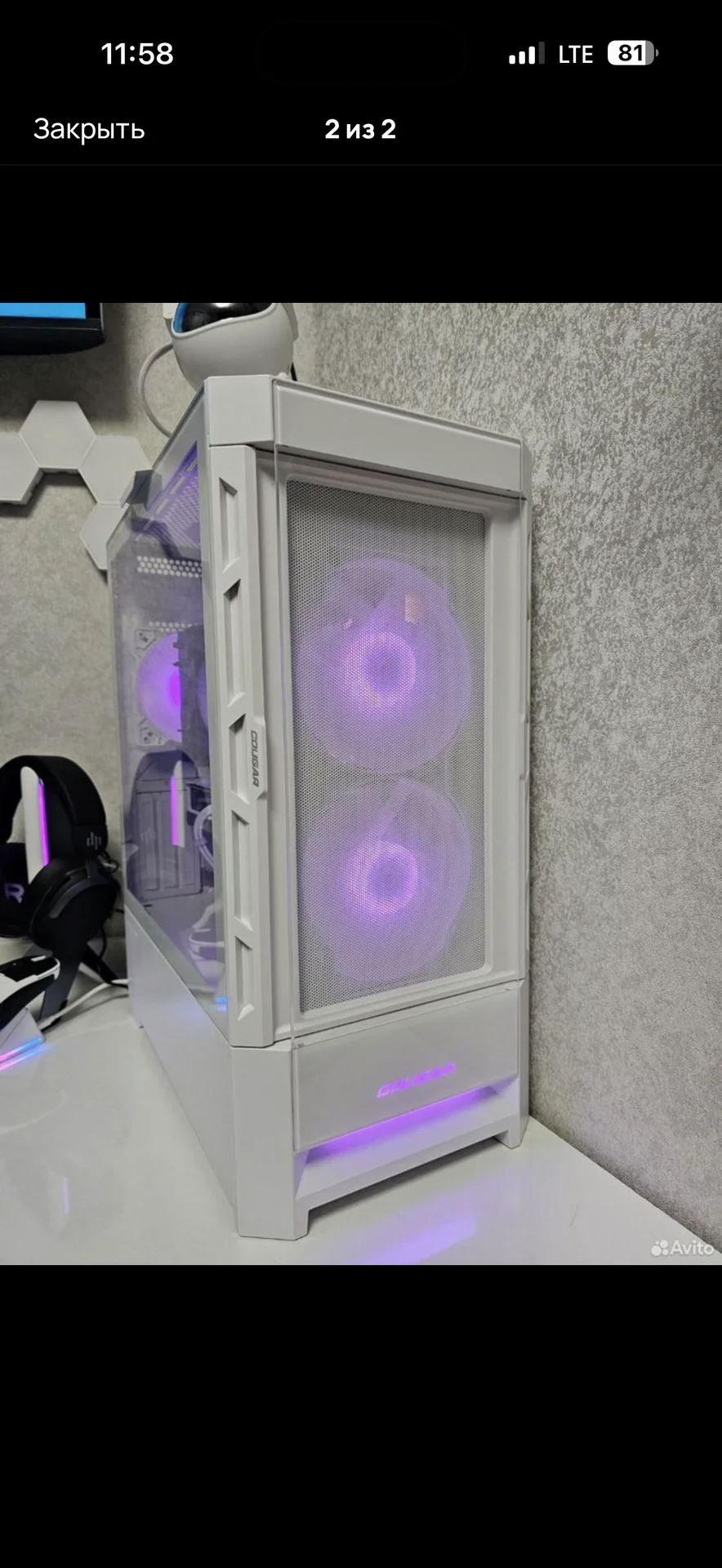 Игровой компьютер i5 11400f + RTX 4060 TI - миниатюра 2