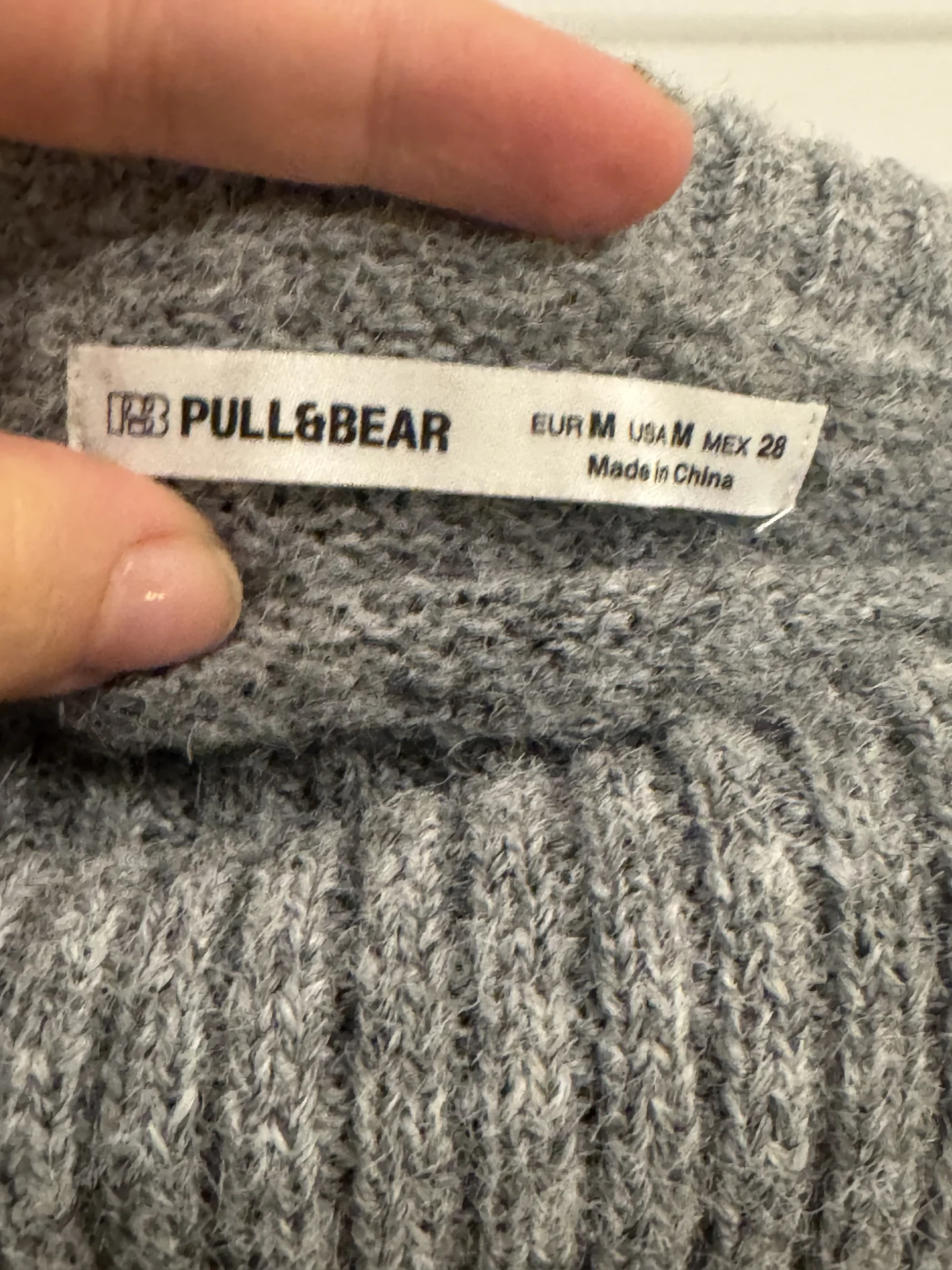 свитер со спущеными плечами из pull&bear - миниатюра 2